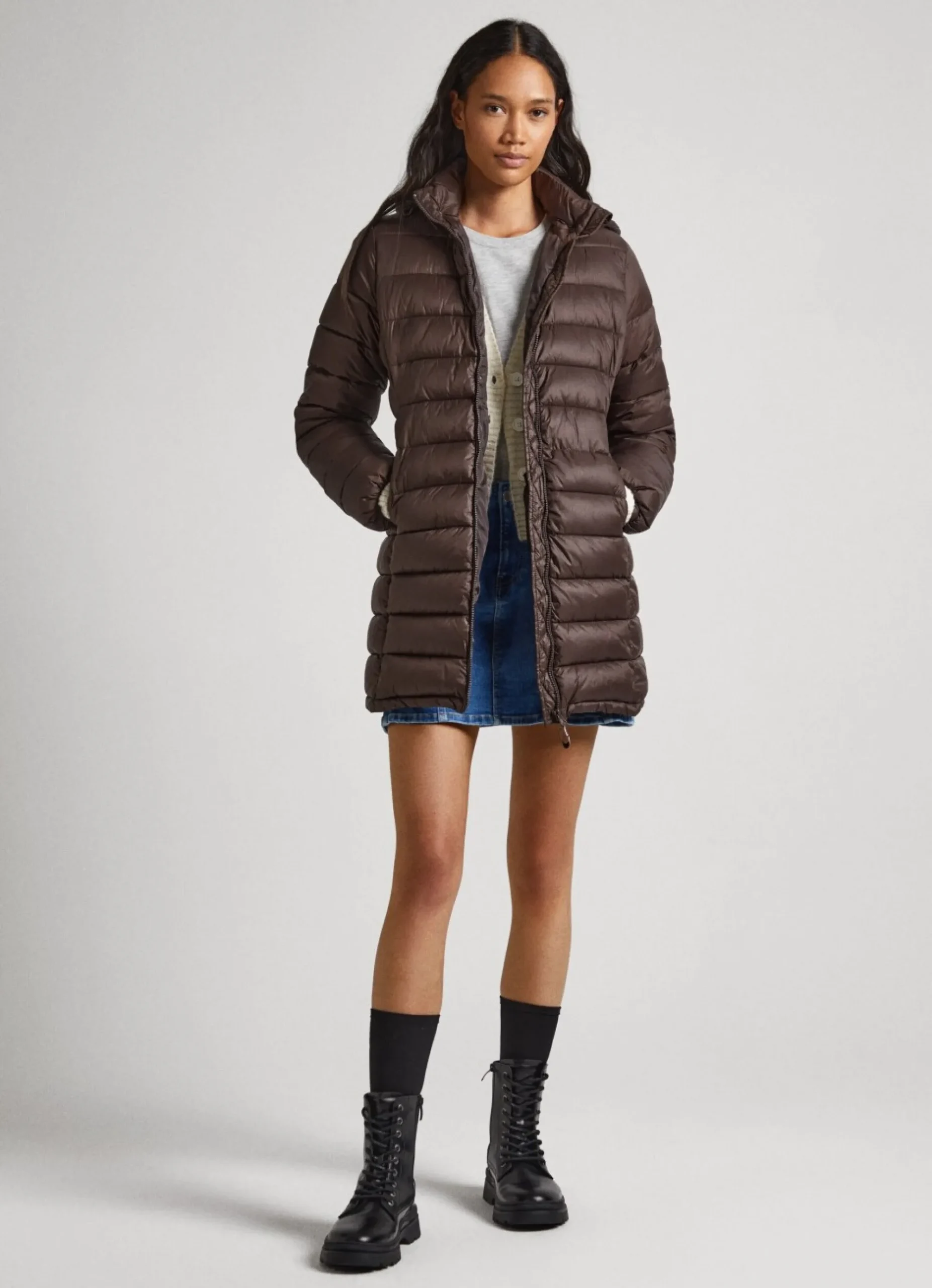Mulher Pepe Jeans Casaco E Jaquetas>Casaco Acolchoado Nylon