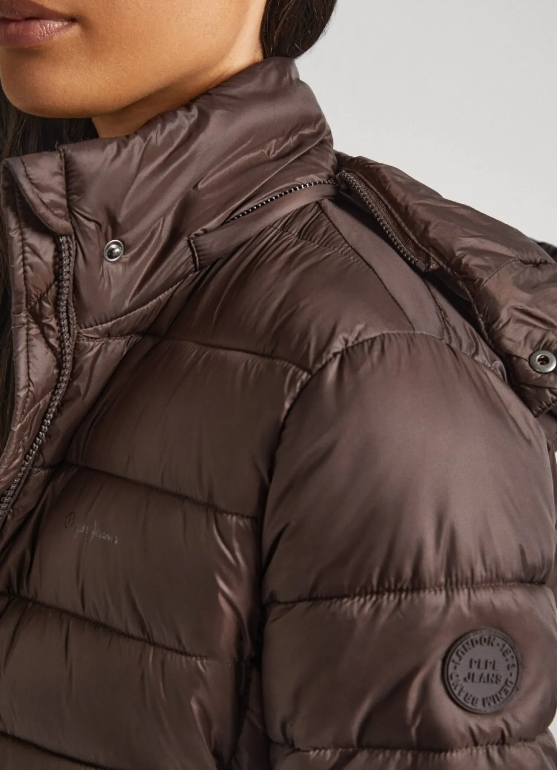 Mulher Pepe Jeans Casaco E Jaquetas>Casaco Acolchoado Nylon