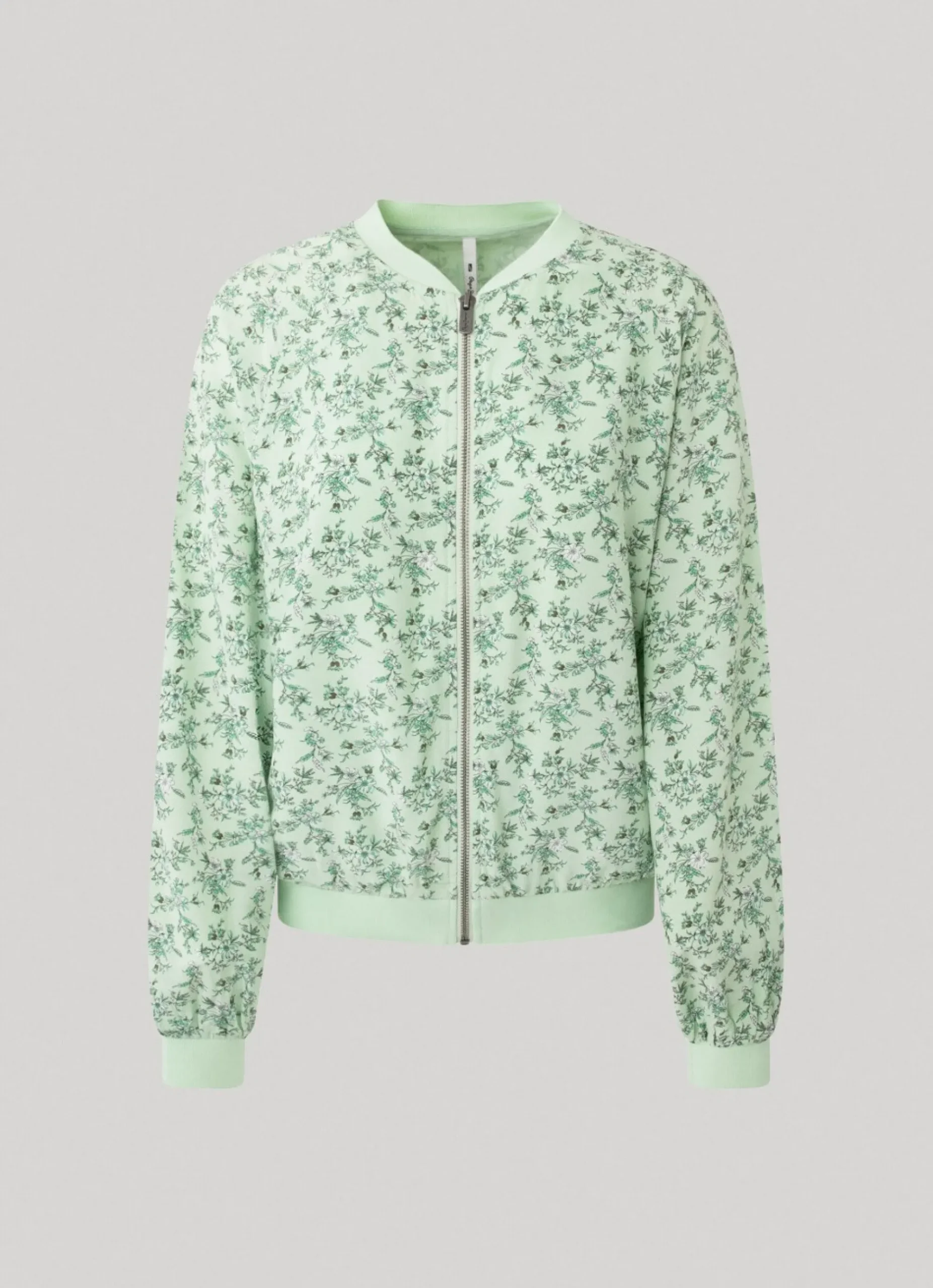 Mulher Pepe Jeans Casaco E Jaquetas>Casaco Bomber Com Padrao Floral