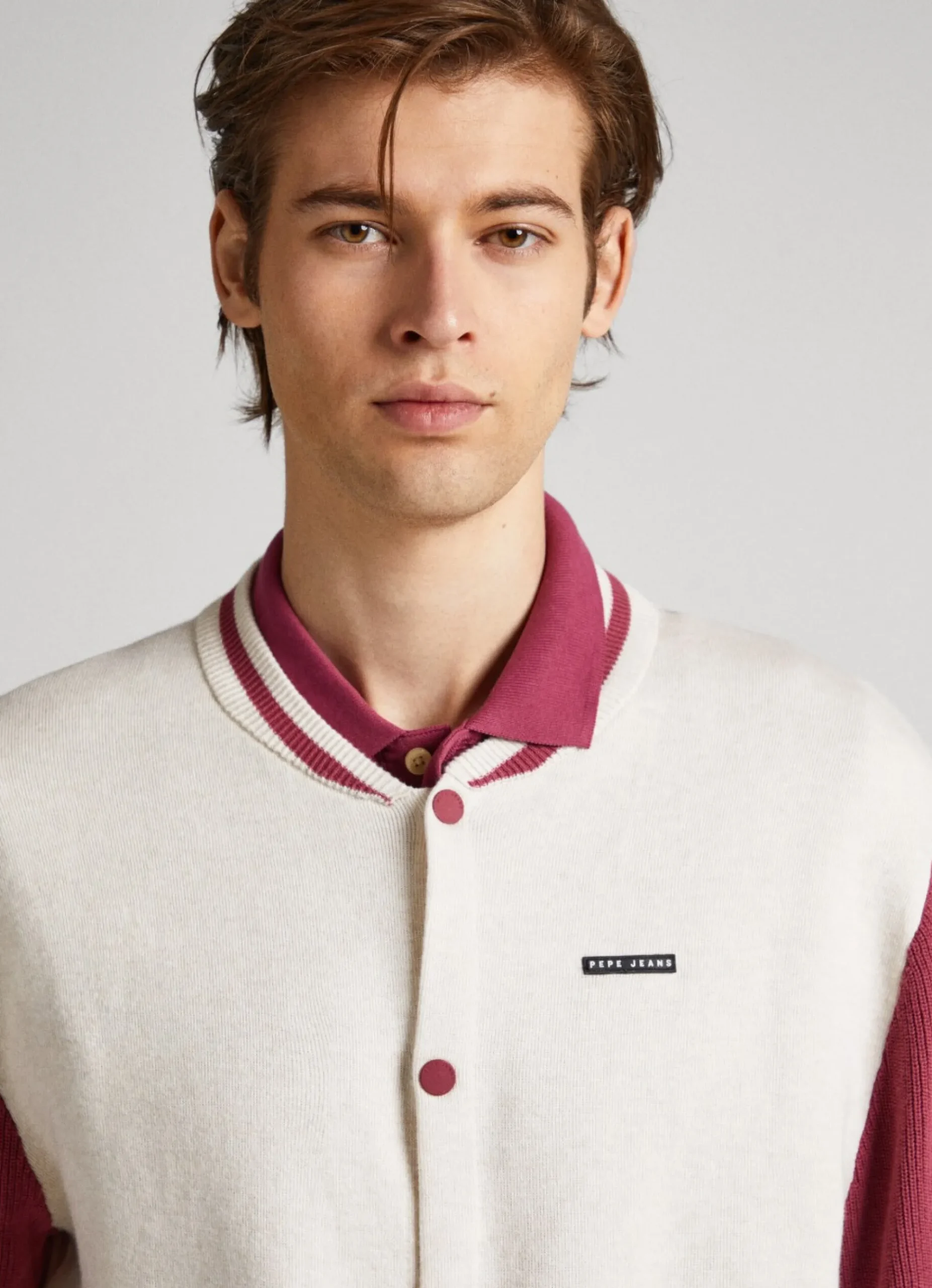 Homem Pepe Jeans Casaco E Jaquetas>Casaco Bomber Malha Lisa
