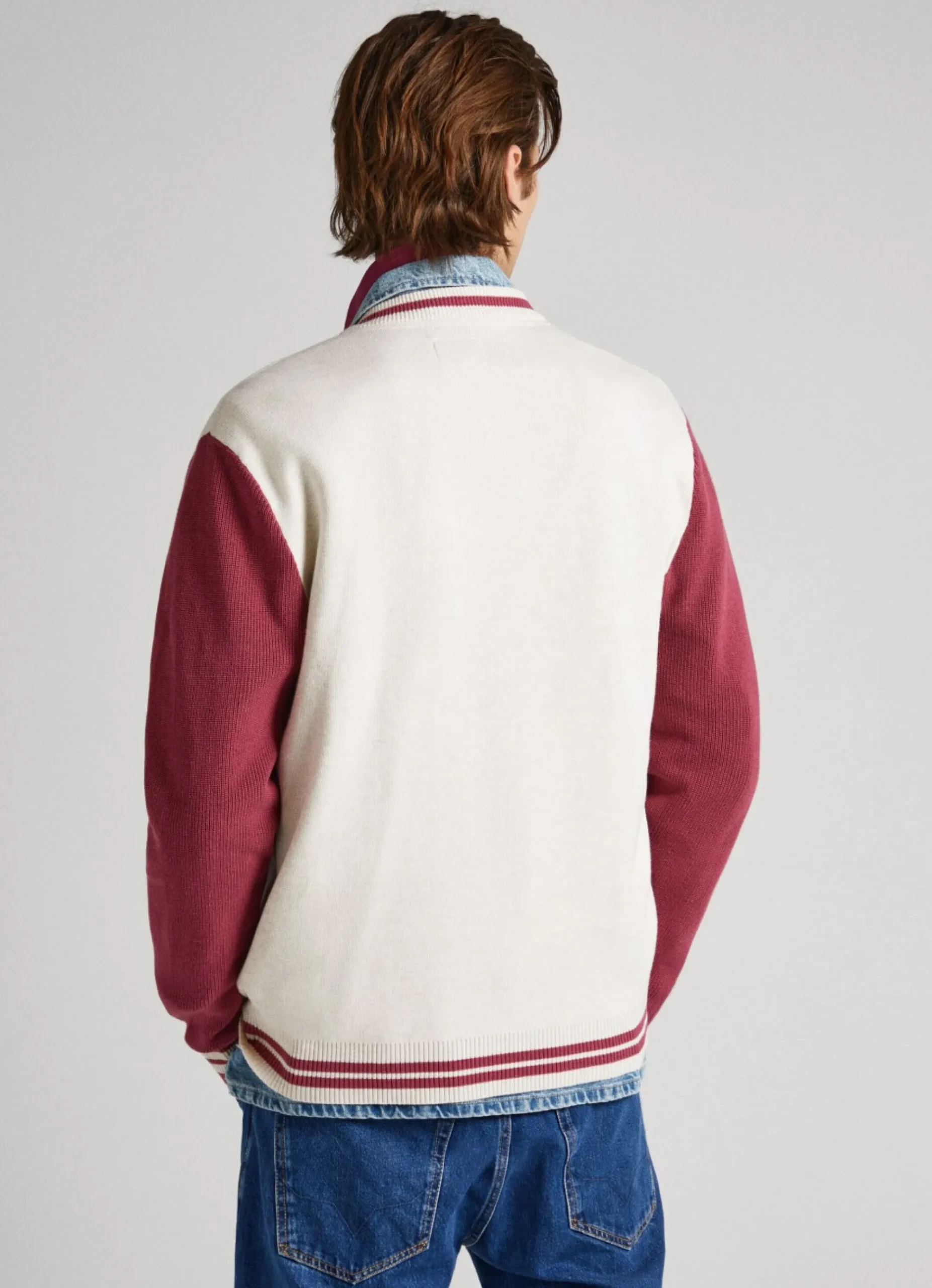 Homem Pepe Jeans Casaco E Jaquetas>Casaco Bomber Malha Lisa