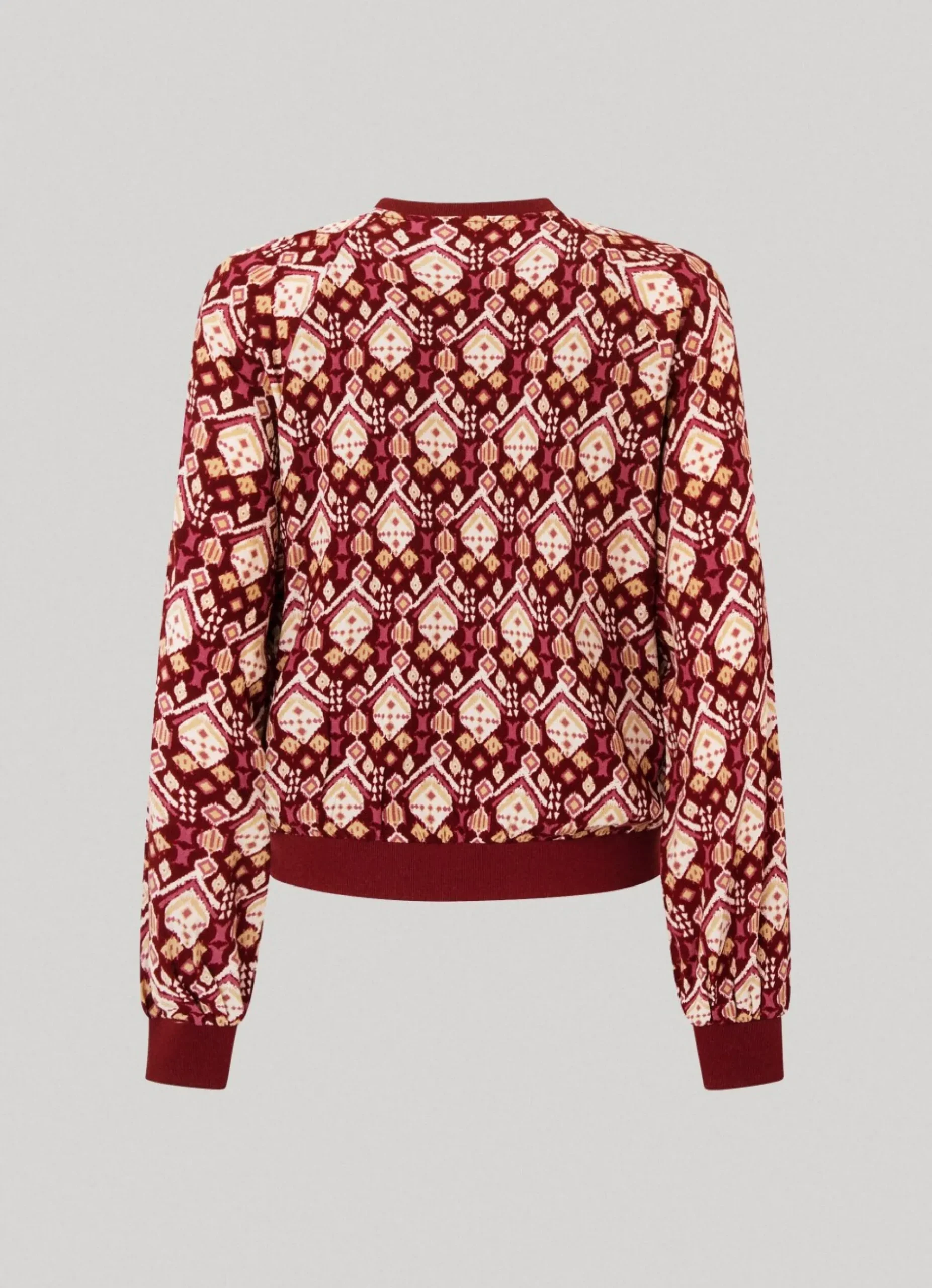 Mulher Pepe Jeans Malhas E Cardigans>Casaco Bomber Ornamental