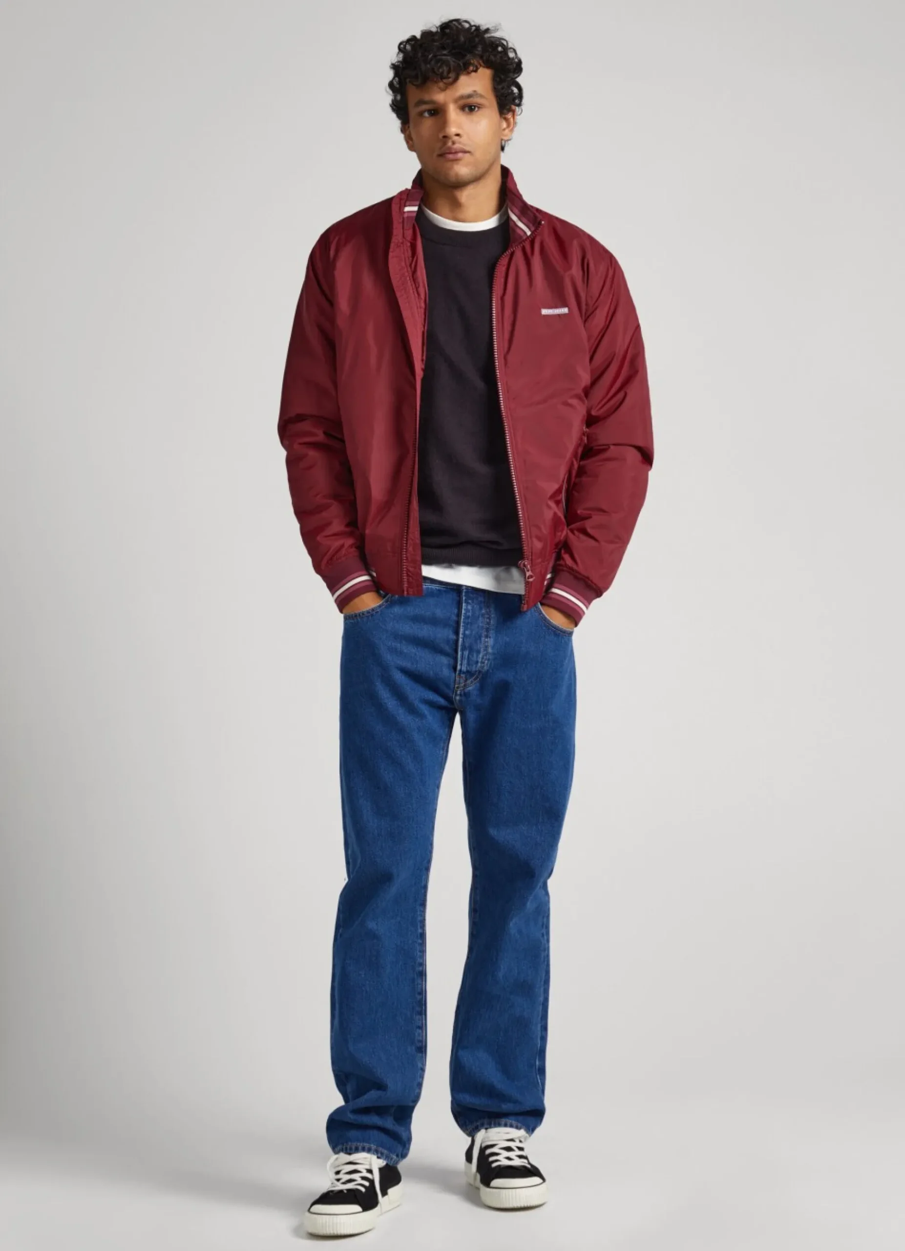 Homem Pepe Jeans Casaco E Jaquetas>Casaco Bomber Tecido Reciclado