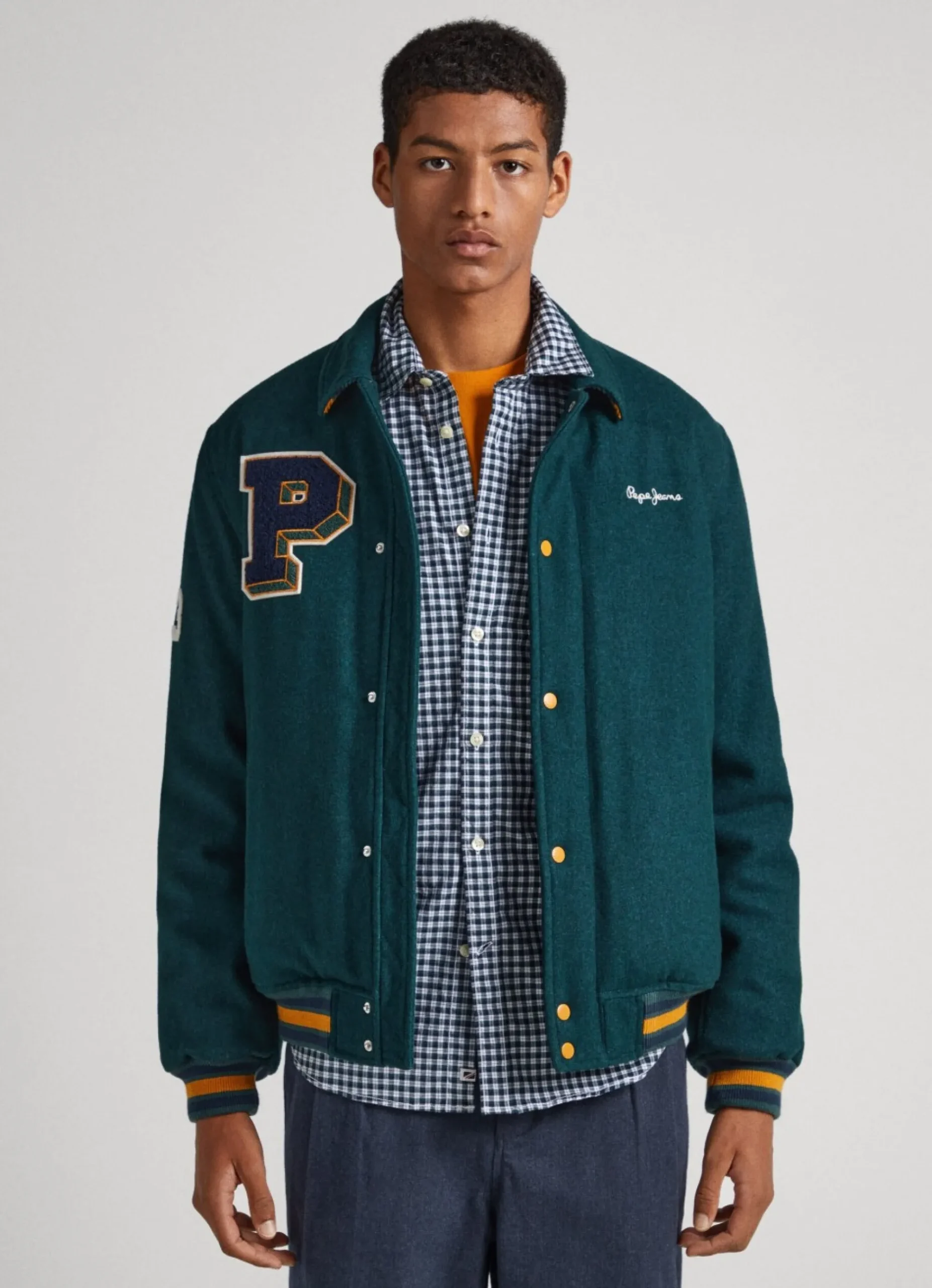Homem Pepe Jeans Casaco E Jaquetas>Casaco Bomber Universitario