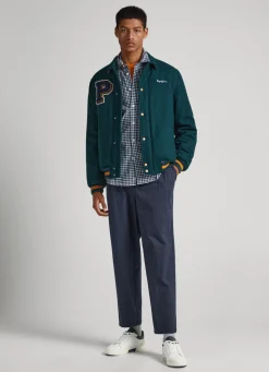 Homem Pepe Jeans Casaco E Jaquetas>Casaco Bomber Universitario
