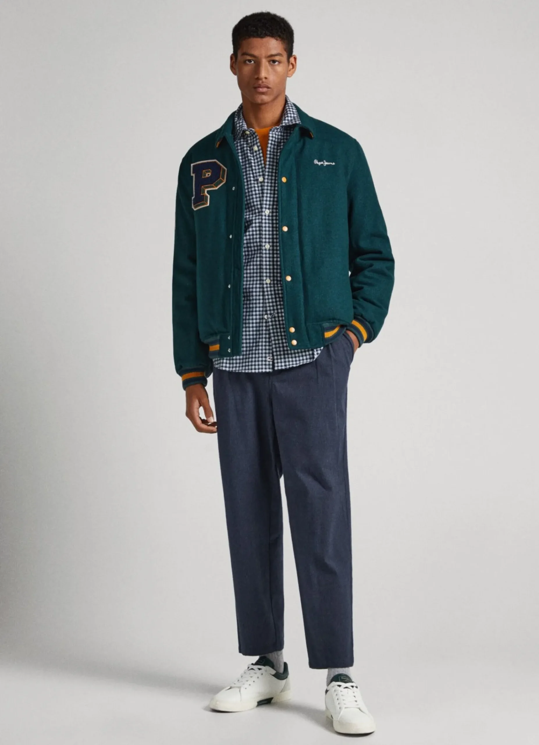 Homem Pepe Jeans Casaco E Jaquetas>Casaco Bomber Universitario