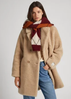 Mulher Pepe Jeans Casaco E Jaquetas>Casaco Borrego