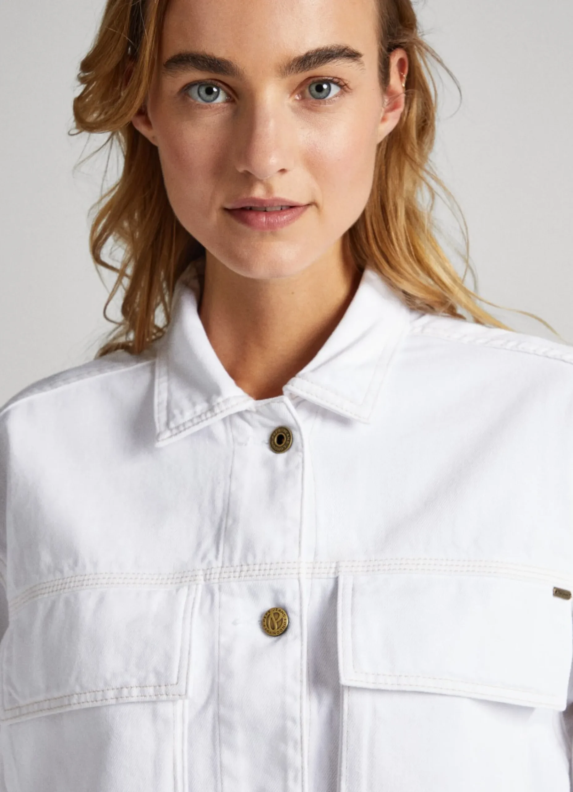 Mulher Pepe Jeans Casaco E Jaquetas>Casaco Boxy Fit