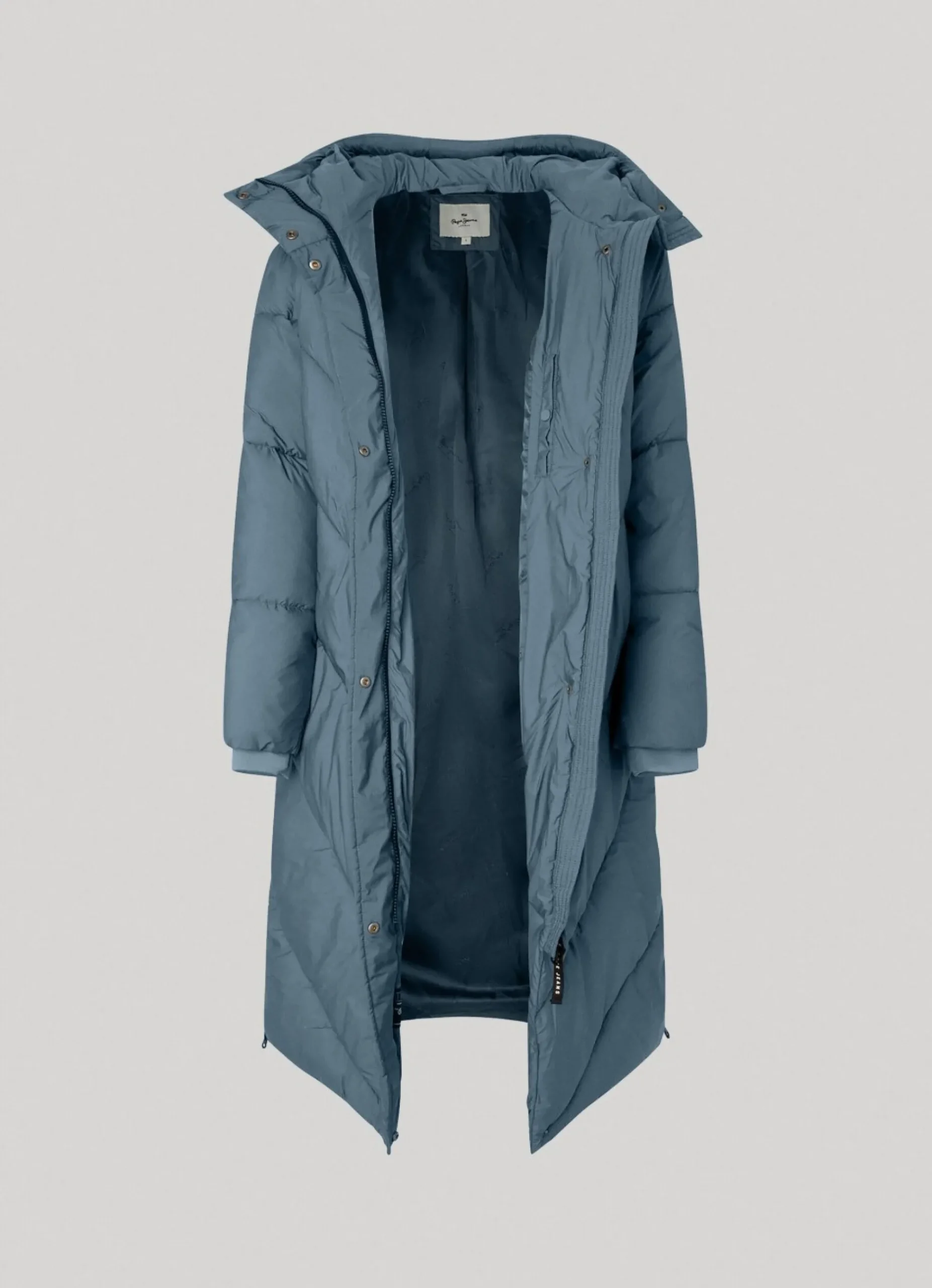 Mulher Pepe Jeans Casaco E Jaquetas>Casaco Comprido Acolchoado