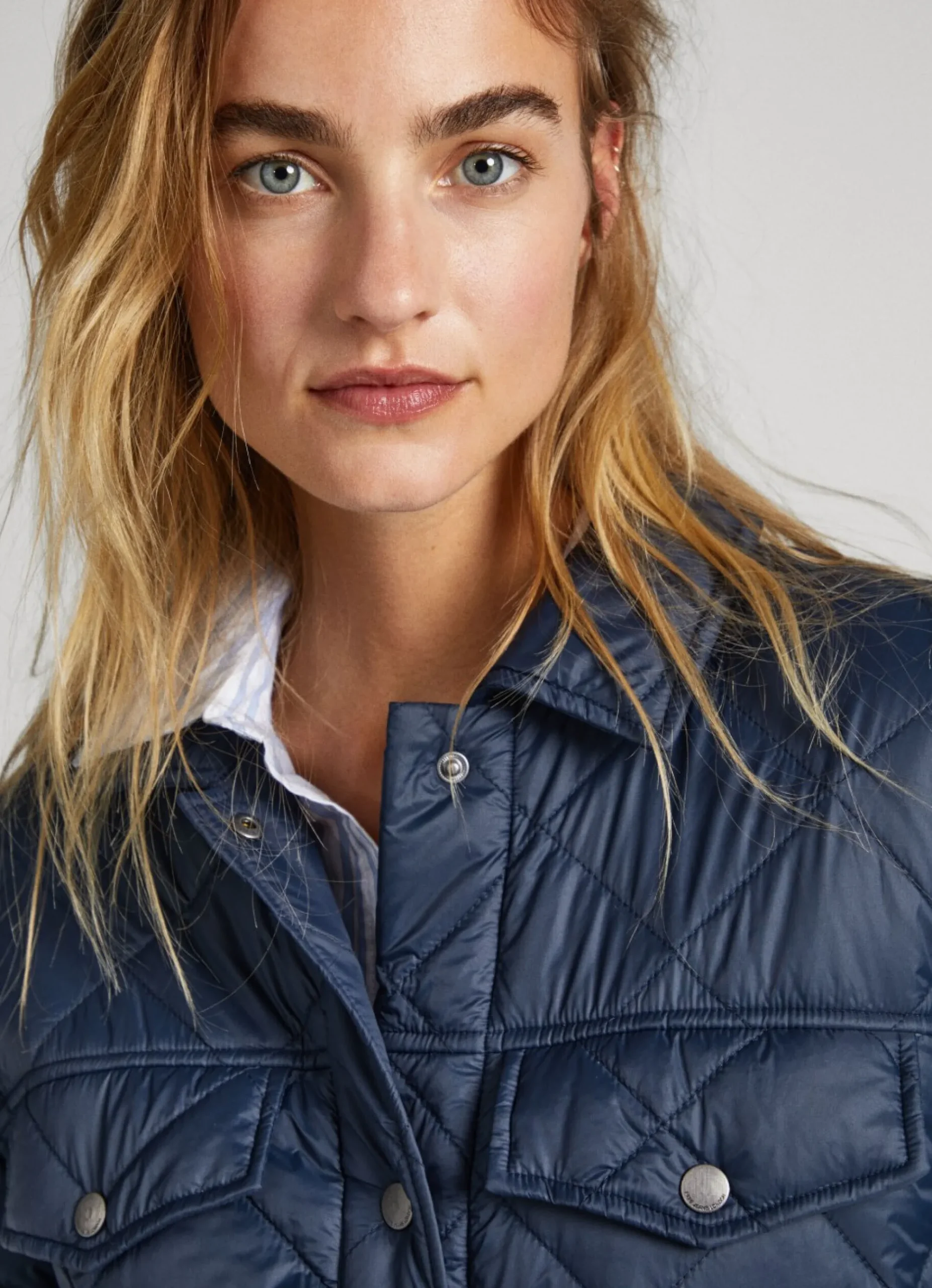 Mulher Pepe Jeans Casaco E Jaquetas>Casaco Comprido Acolchoado