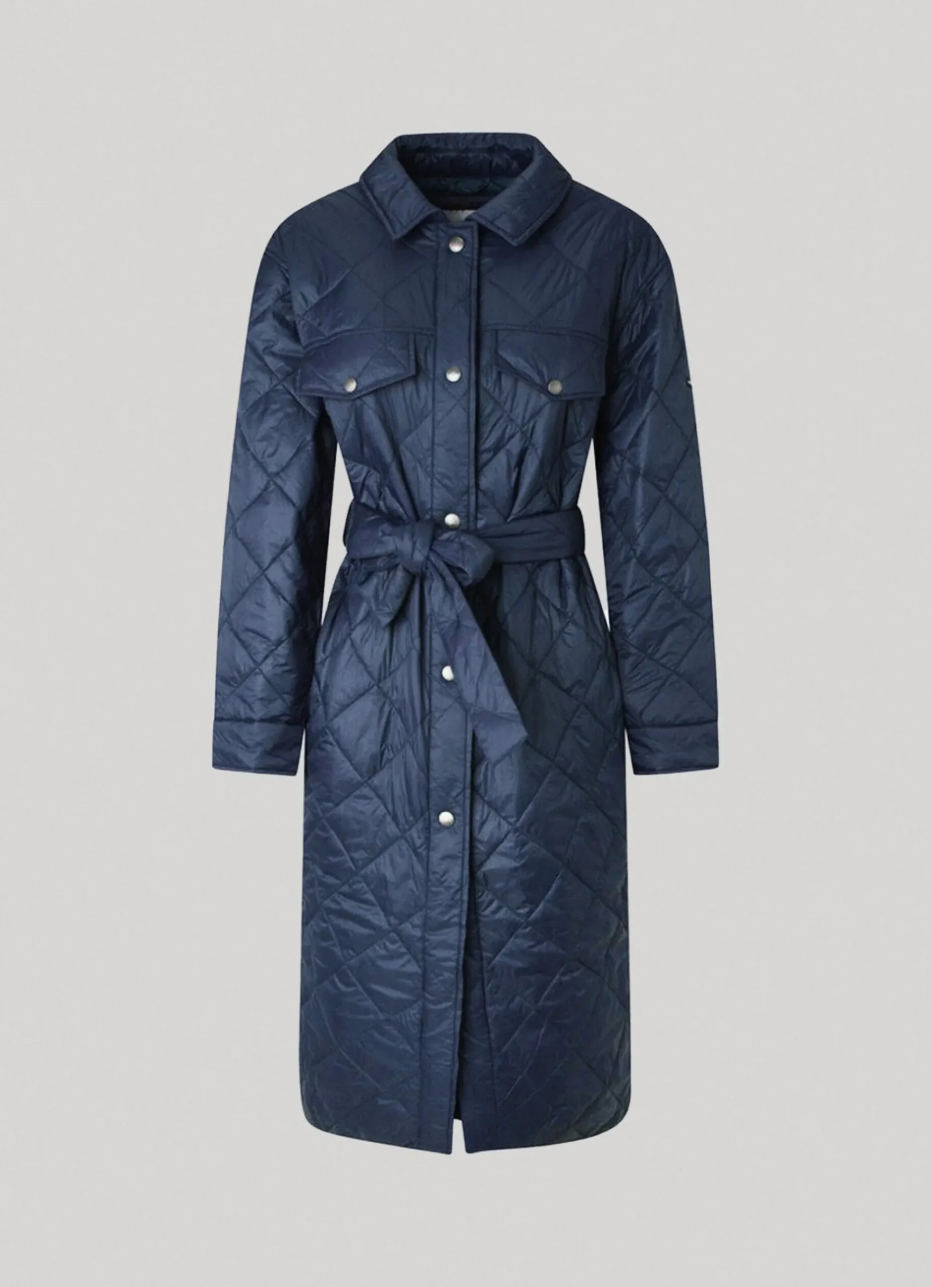 Mulher Pepe Jeans Casaco E Jaquetas>Casaco Comprido Acolchoado