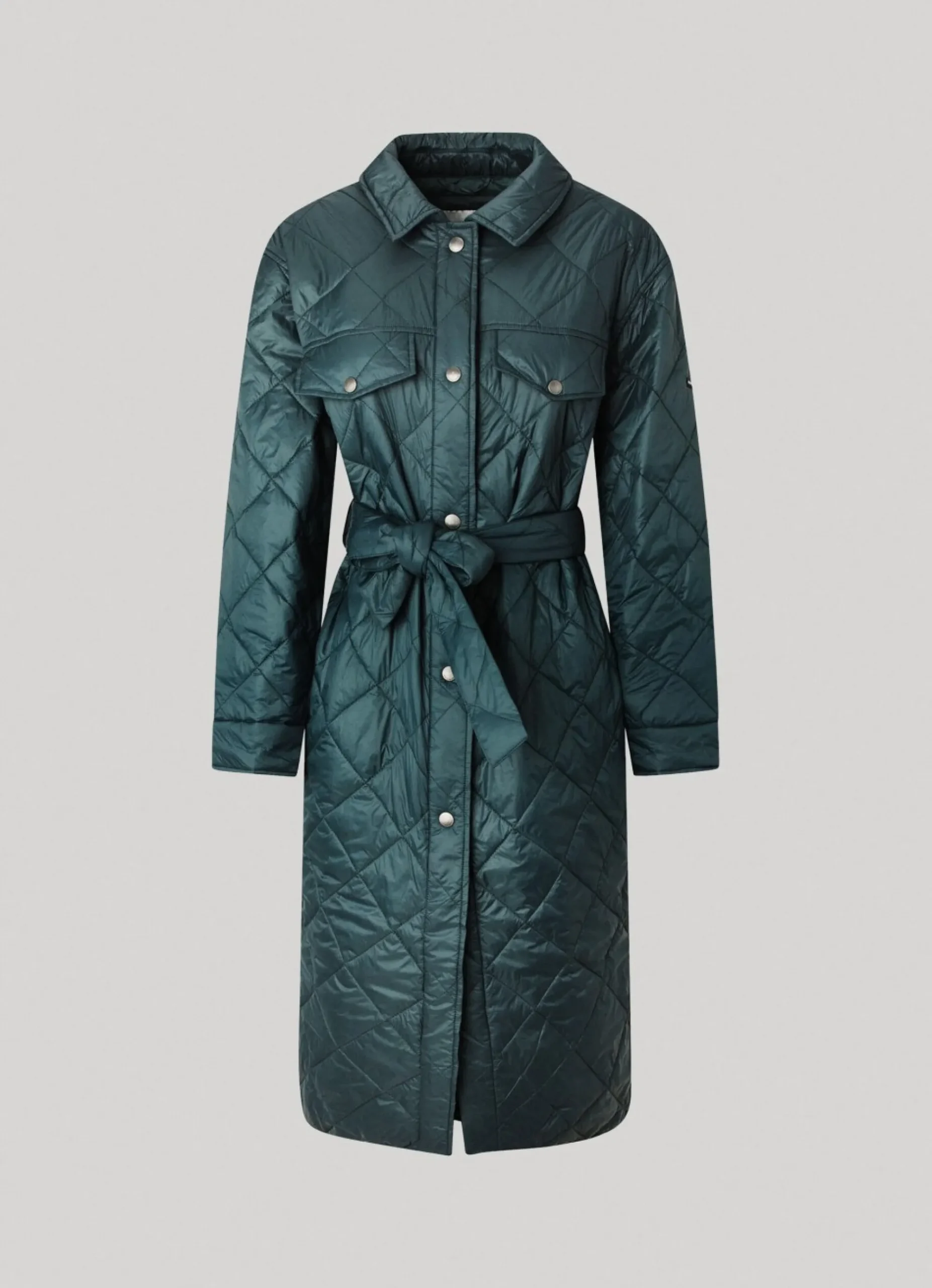 Mulher Pepe Jeans Casaco E Jaquetas>Casaco Comprido Acolchoado