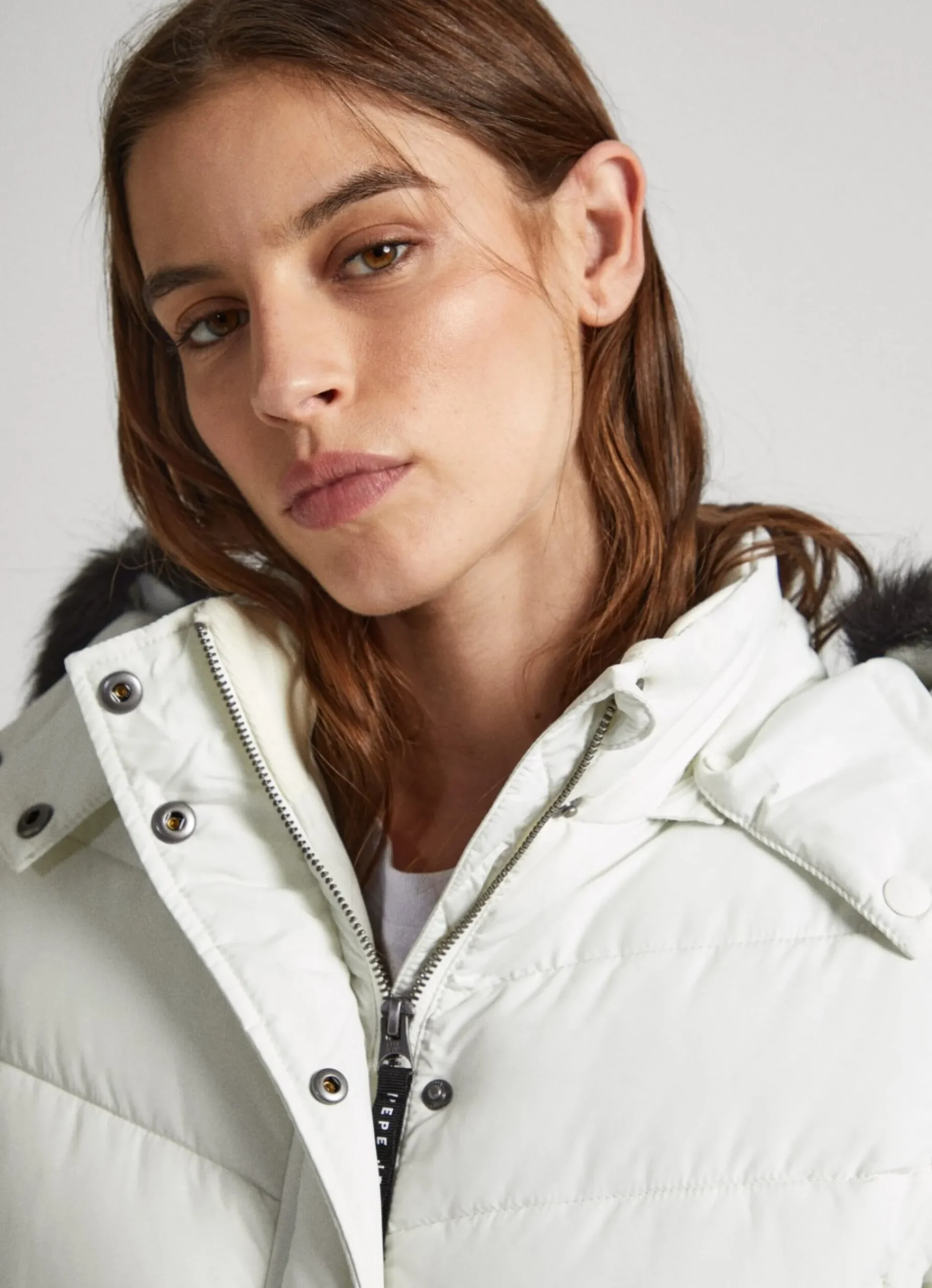 Mulher Pepe Jeans Casaco E Jaquetas>Casaco Comprido Acolchoado