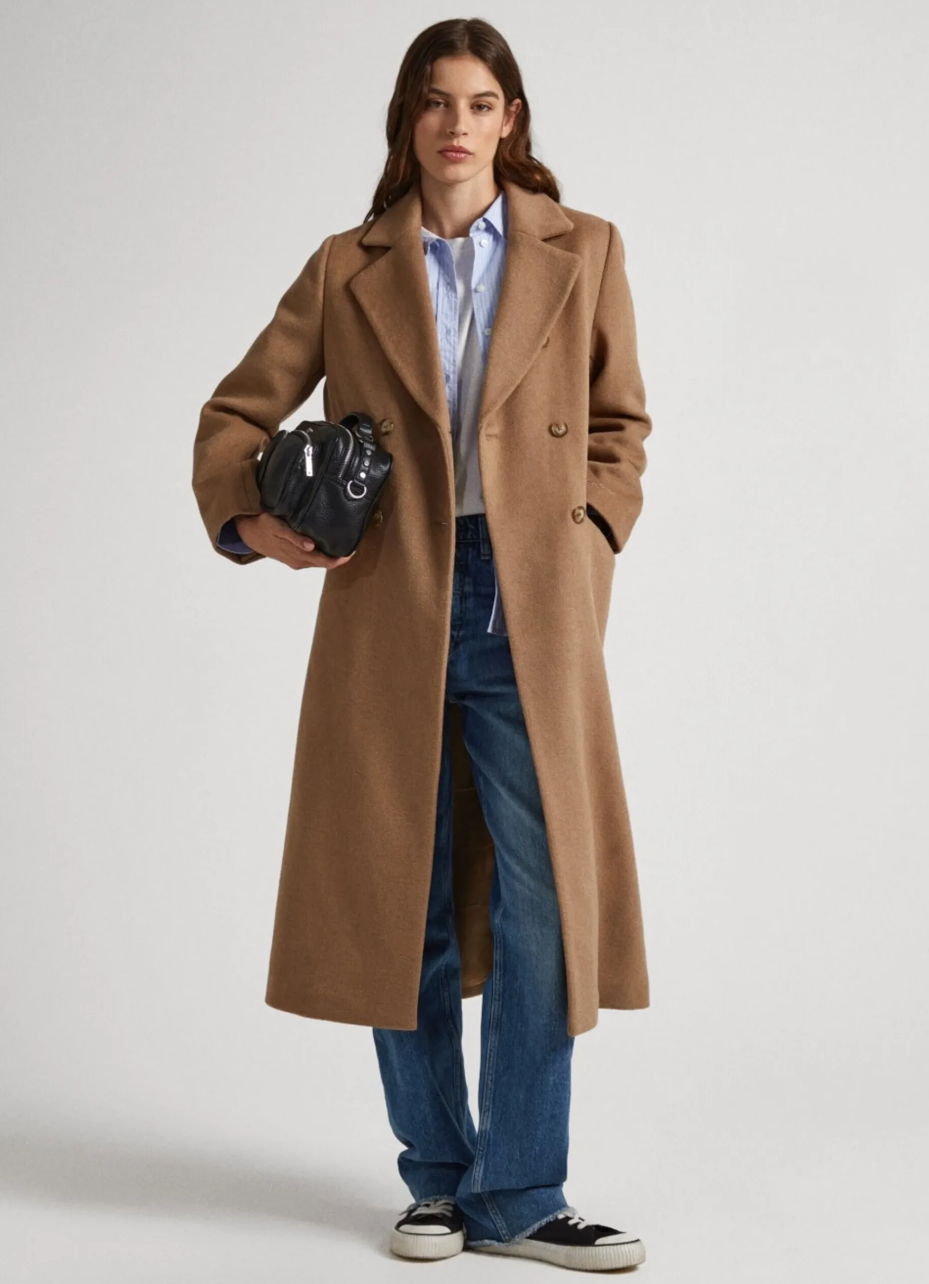 Mulher Pepe Jeans Casaco E Jaquetas>Casaco Comprido De La