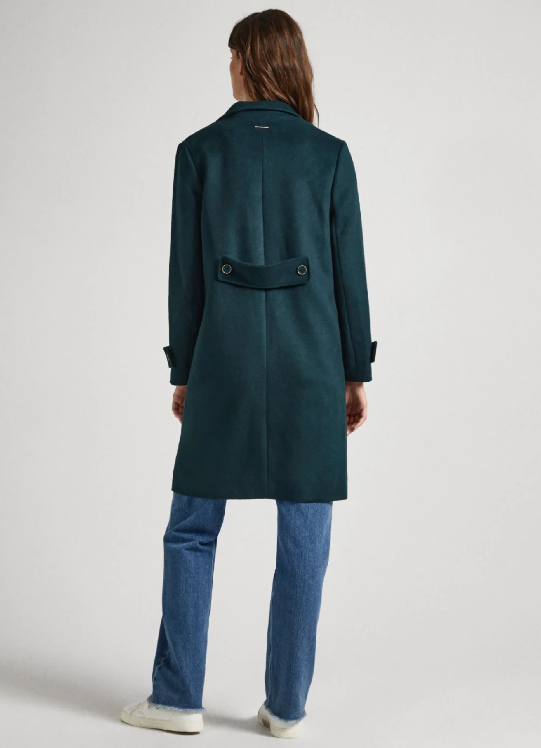 Mulher Pepe Jeans Casaco E Jaquetas>Casaco Comprido De La