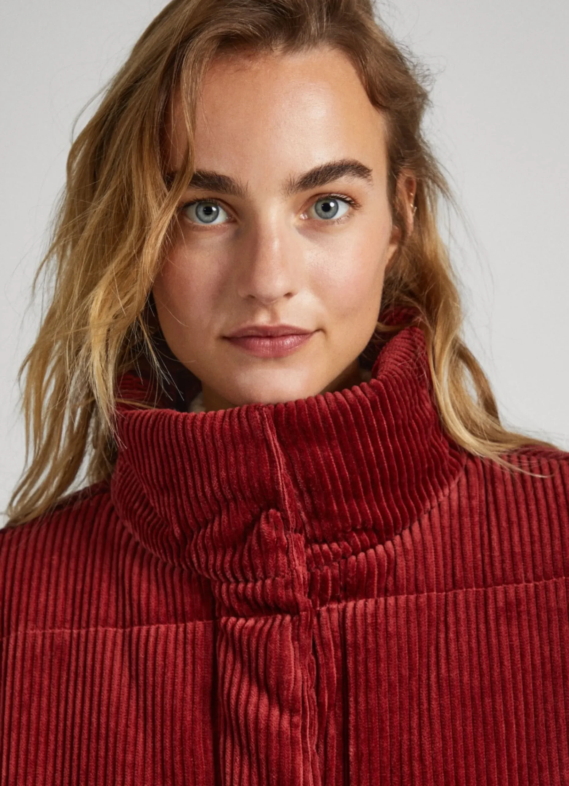 Mulher Pepe Jeans Casaco E Jaquetas>Casaco De Bombazina Oversized