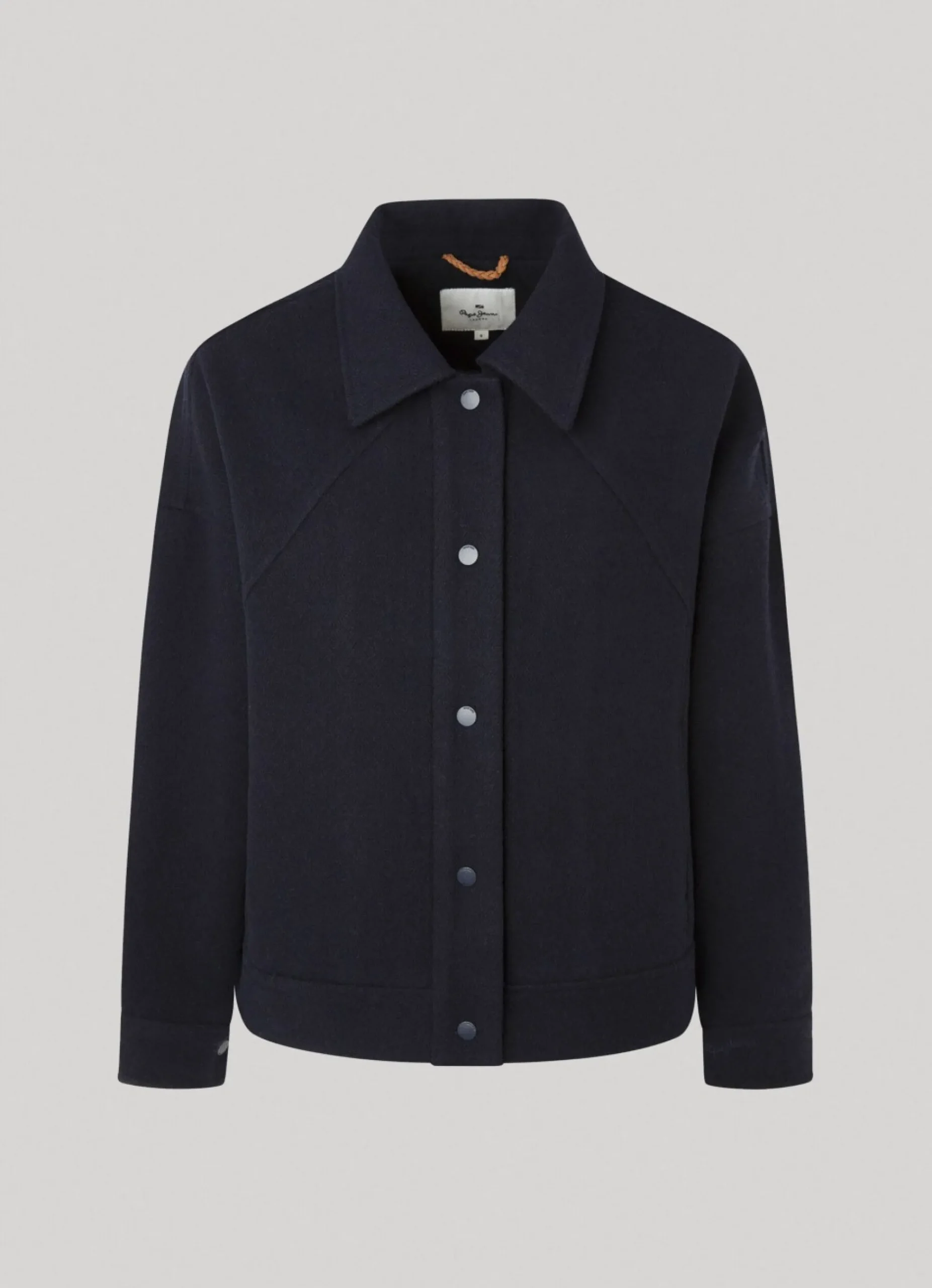 Mulher Pepe Jeans Casaco E Jaquetas>Casaco De La Com Padrao