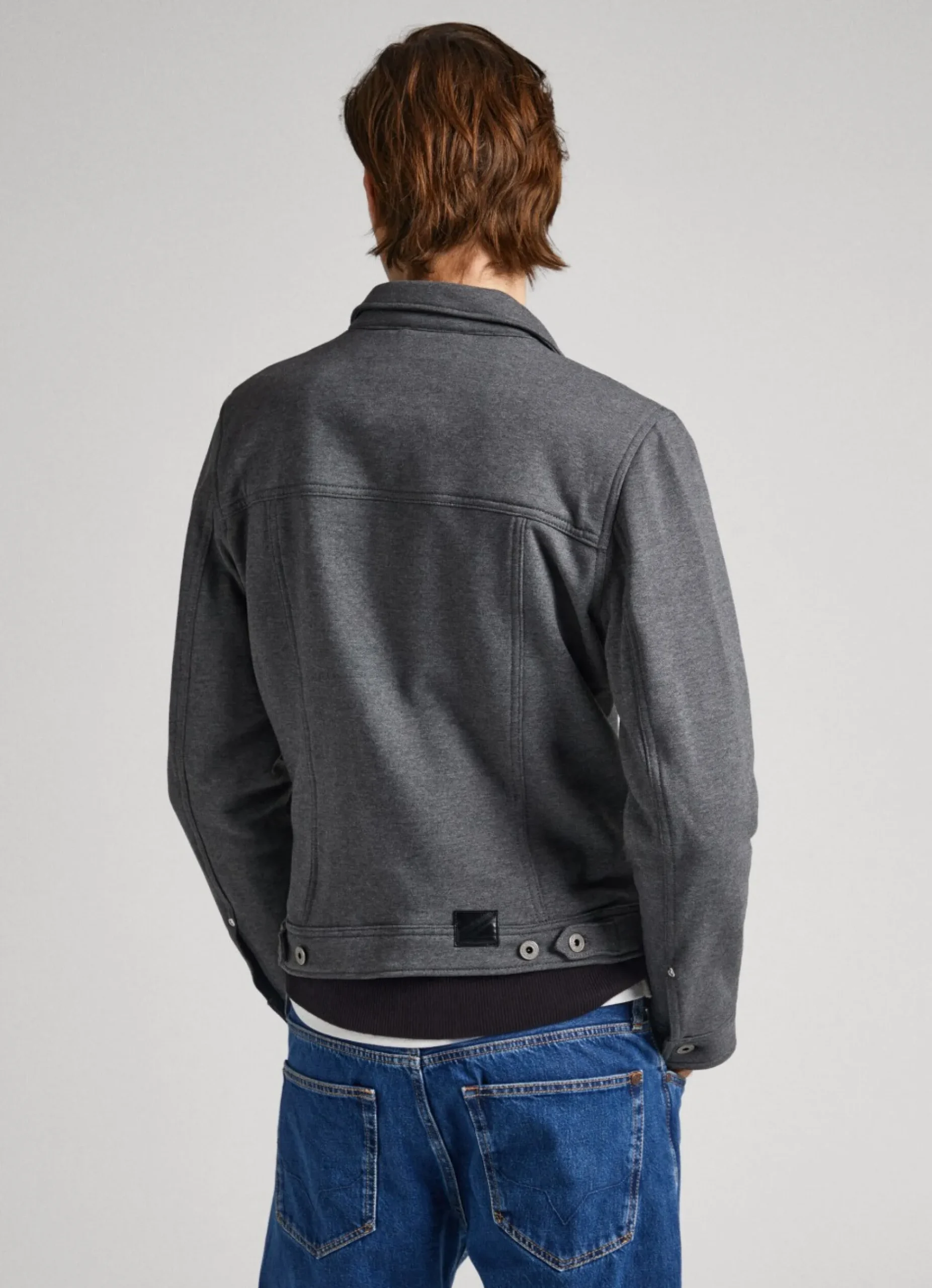 Homem Pepe Jeans Casaco E Jaquetas>Casaco De Tecido Jaspeado
