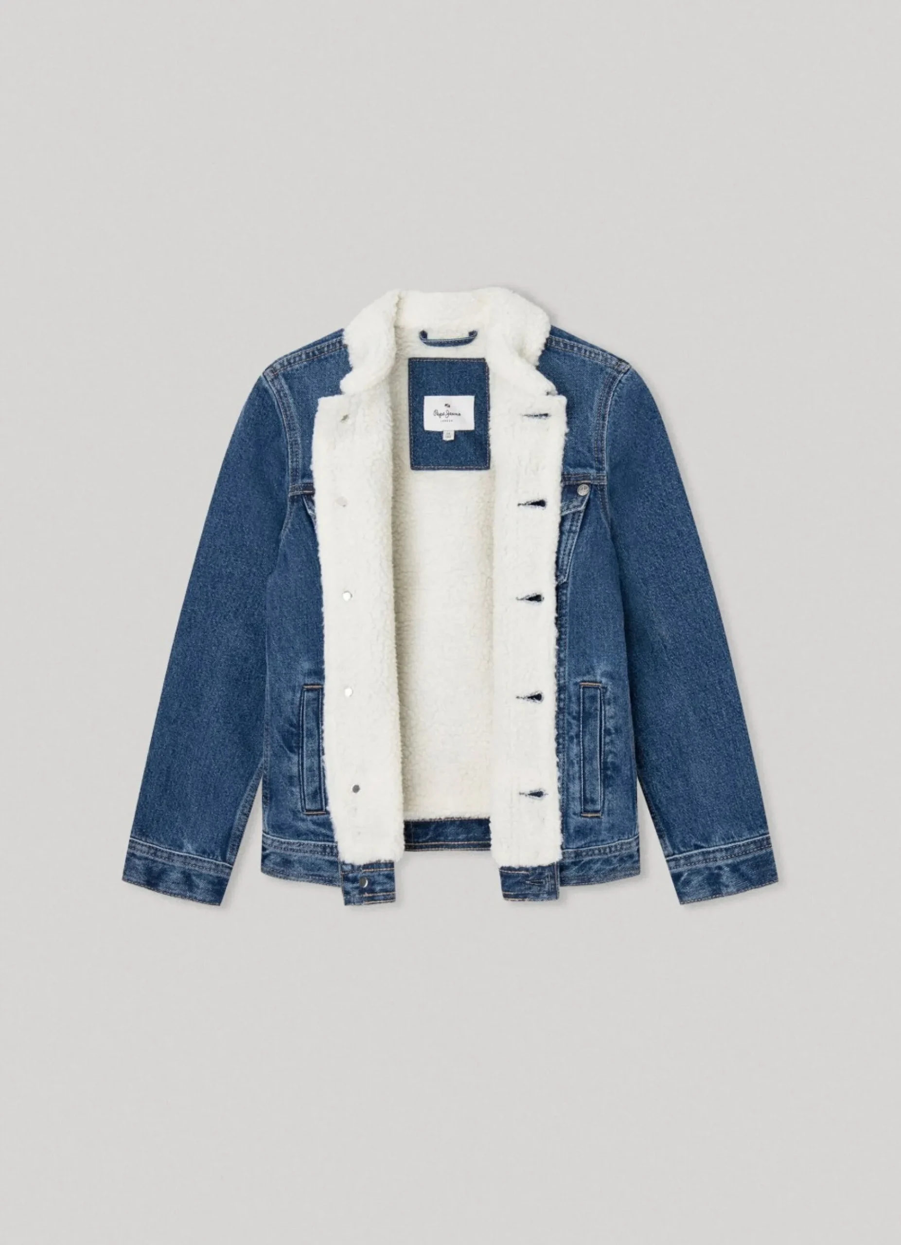Rapaz Pepe Jeans Casaco E Jaquetas>Casaco Forro De Borrego