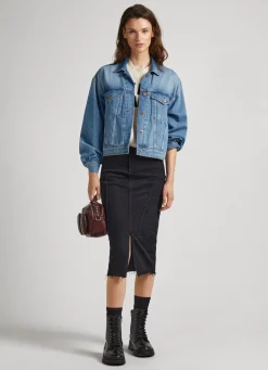 Mulher Pepe Jeans Casaco E Jaquetas>Casaco Oversized