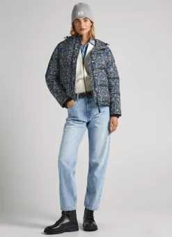 Mulher Pepe Jeans Casaco E Jaquetas>Casaco Padrao Floral