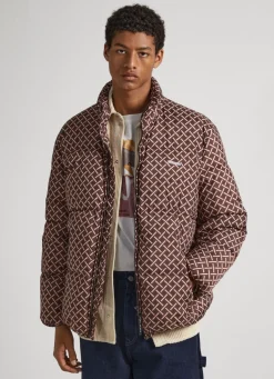 Homem Pepe Jeans Casaco E Jaquetas>Casaco Padrao Geometrico