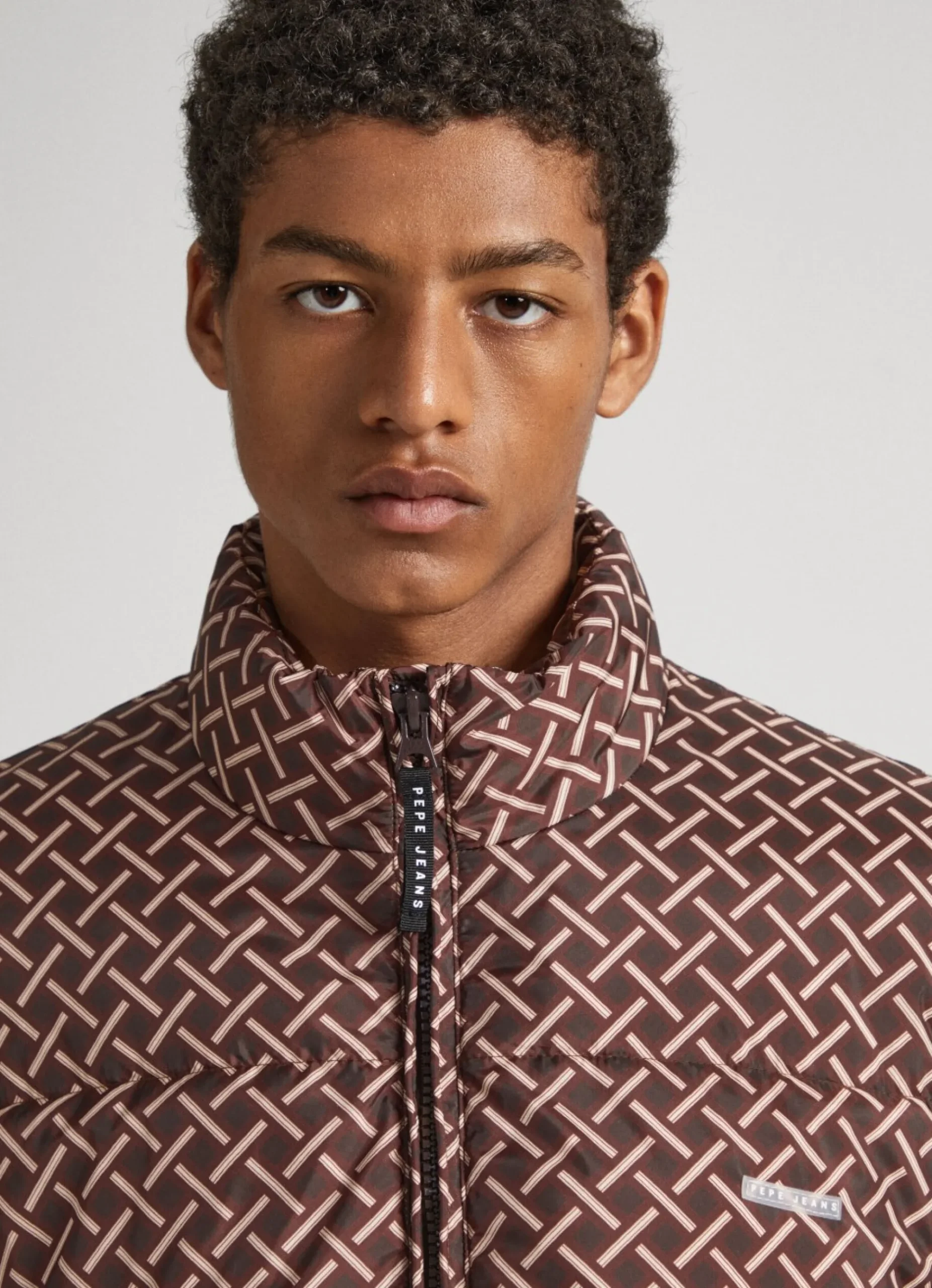 Homem Pepe Jeans Casaco E Jaquetas>Casaco Padrao Geometrico