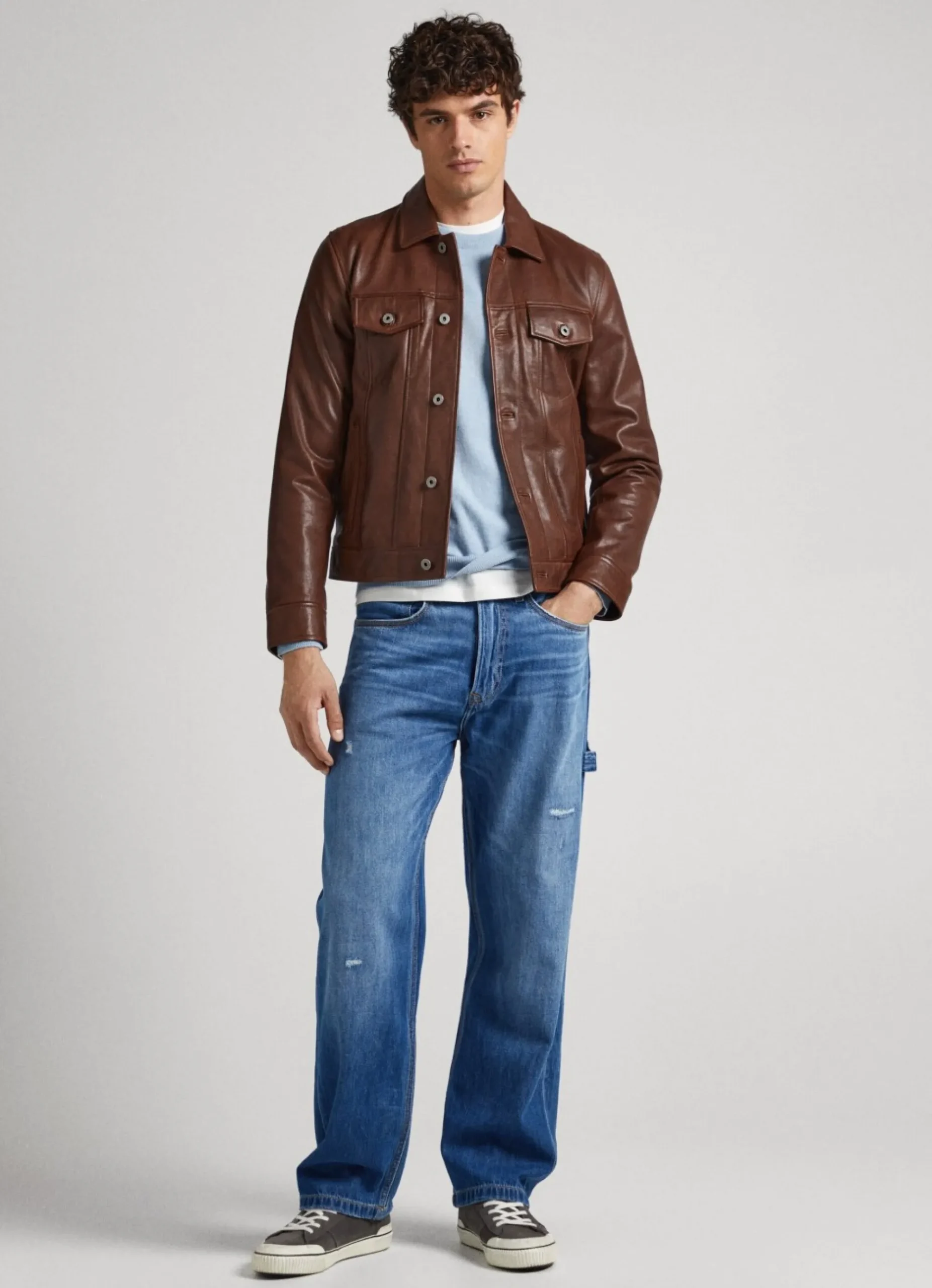 Homem Pepe Jeans Casaco E Jaquetas>Casaco Pele De Cordeiro