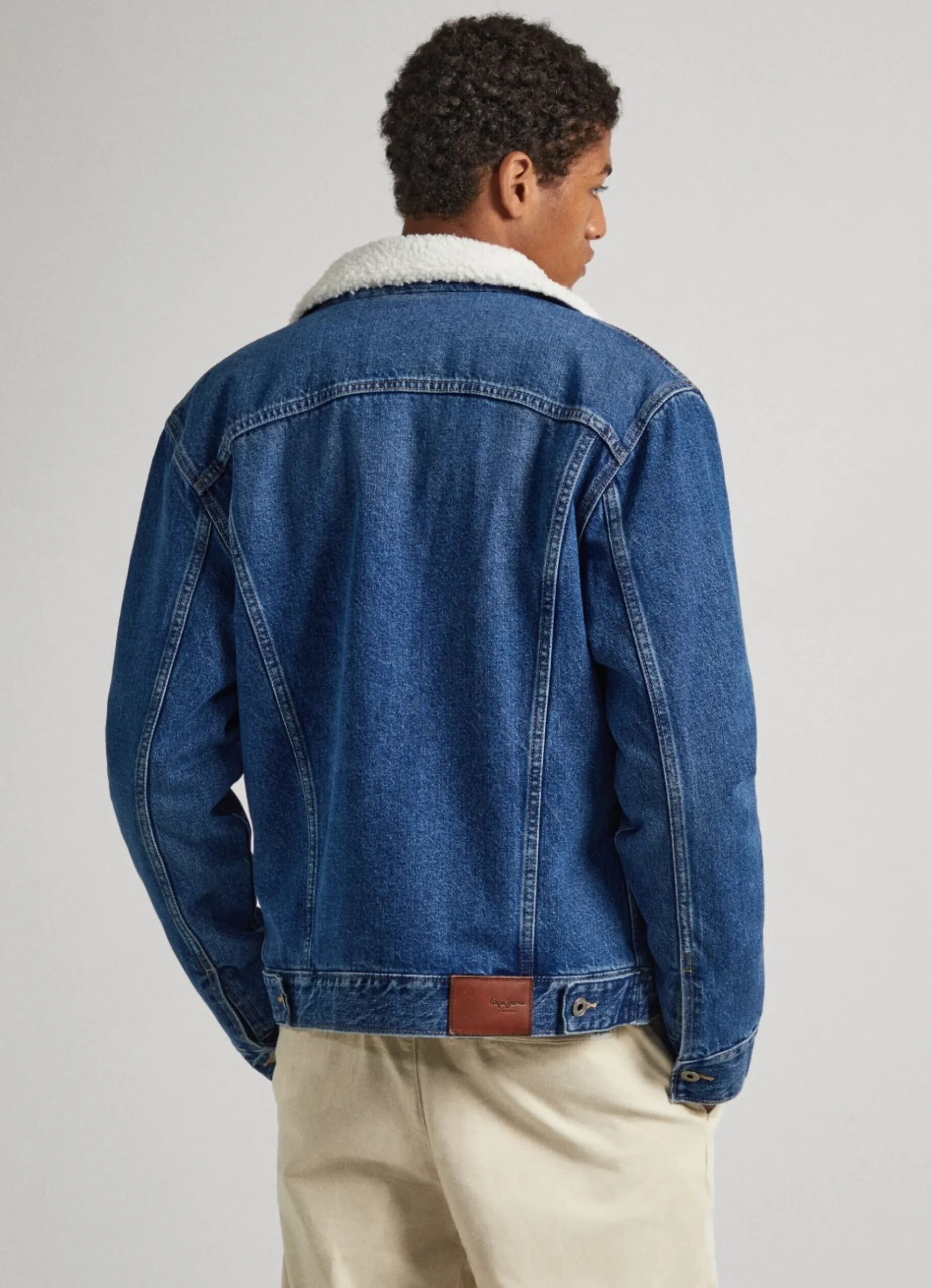 Homem Pepe Jeans Casaco E Jaquetas>Casaco Pelo De Borrego