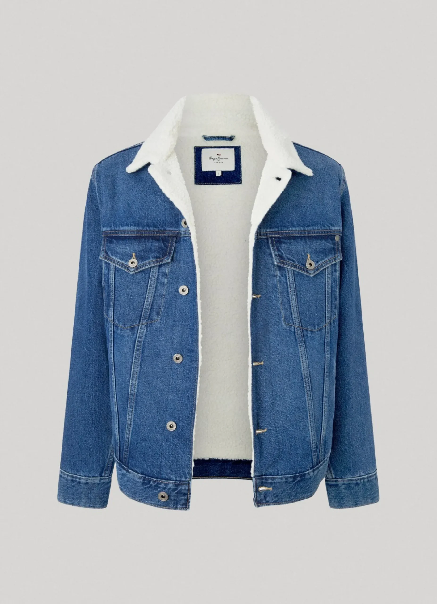 Homem Pepe Jeans Casaco E Jaquetas>Casaco Pelo De Borrego