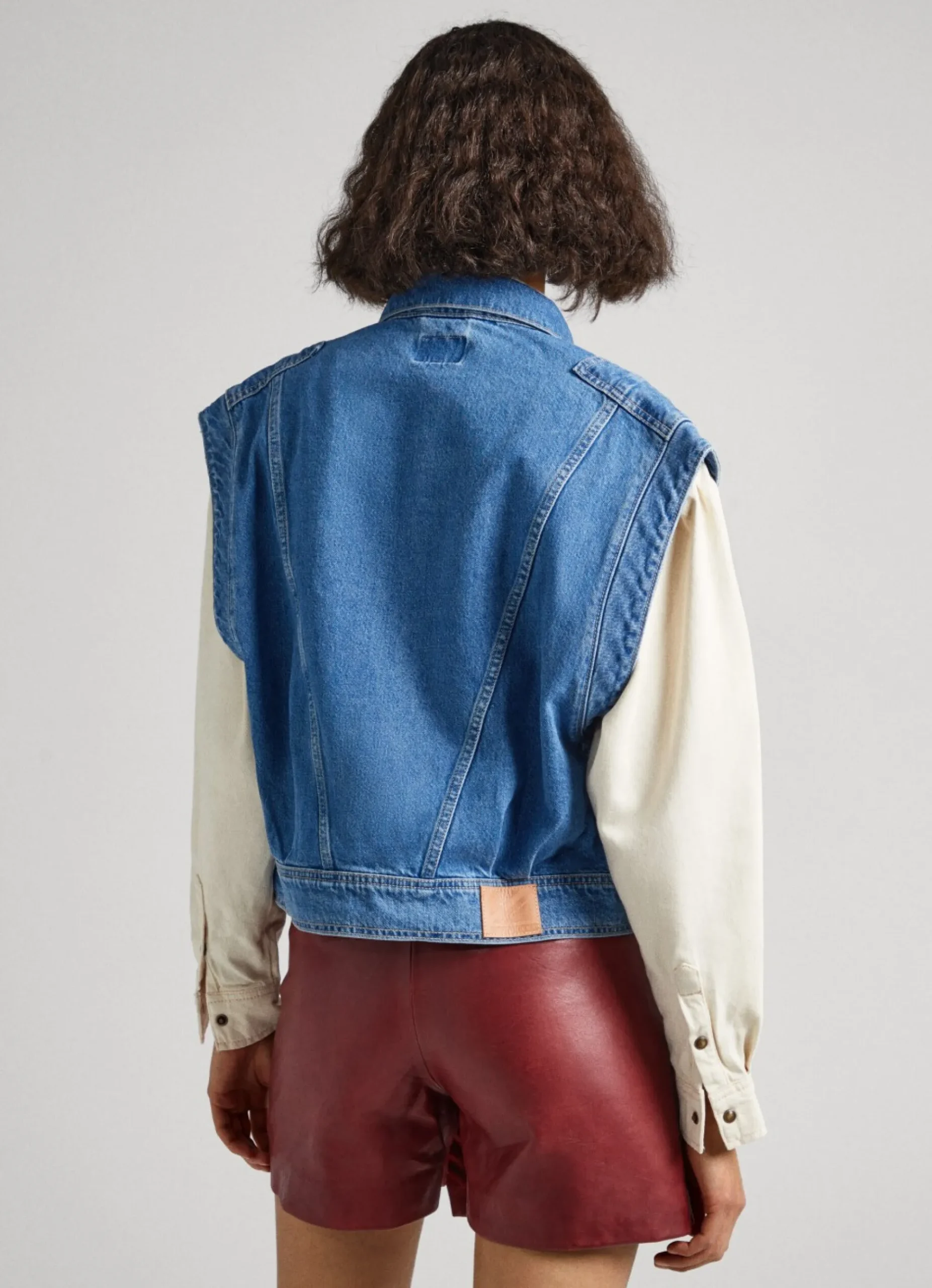 Mulher Pepe Jeans Casaco E Jaquetas>Casaco Sem Mangas