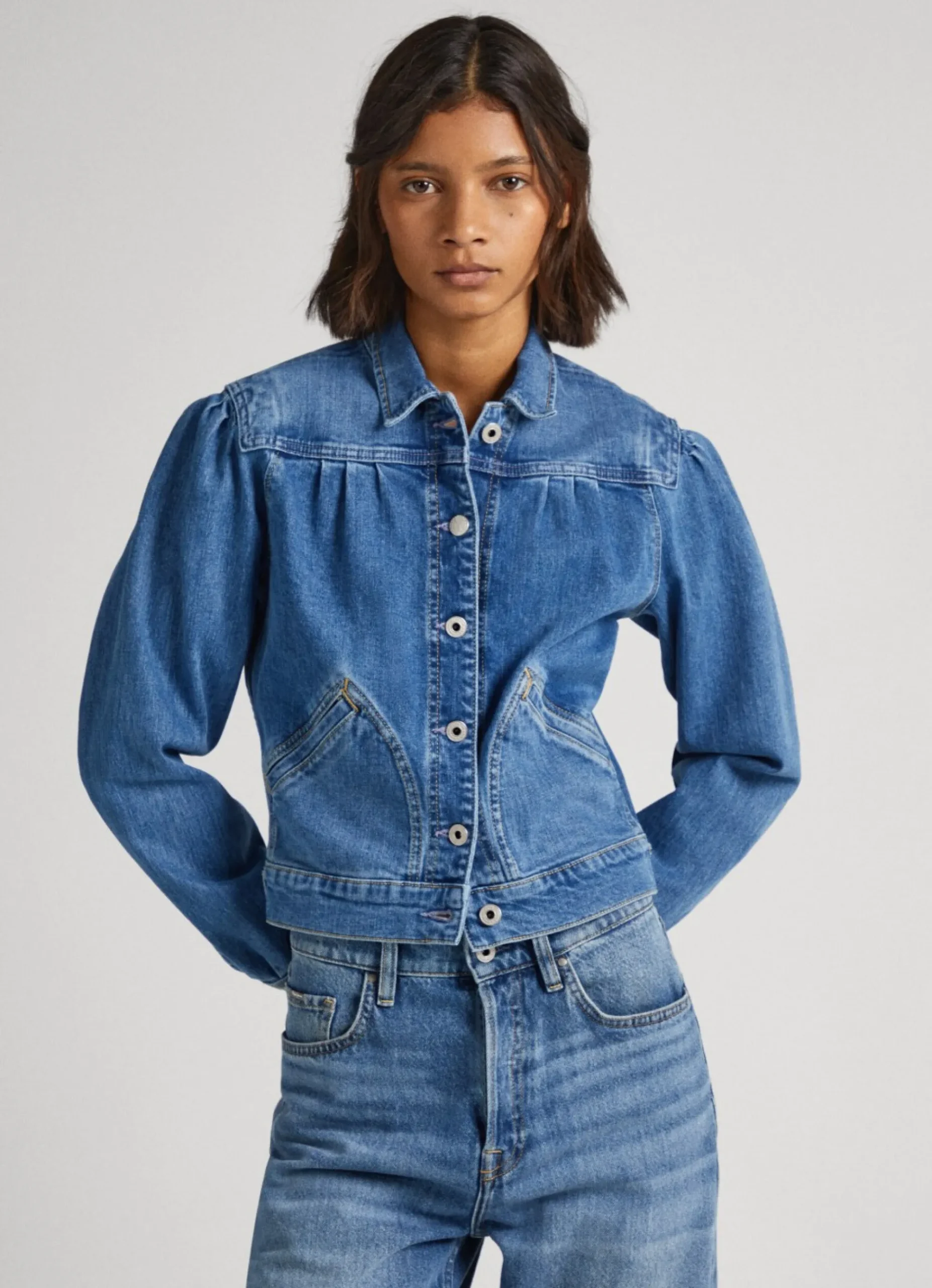 Mulher Pepe Jeans Casaco E Jaquetas>Casaco Slim Fit