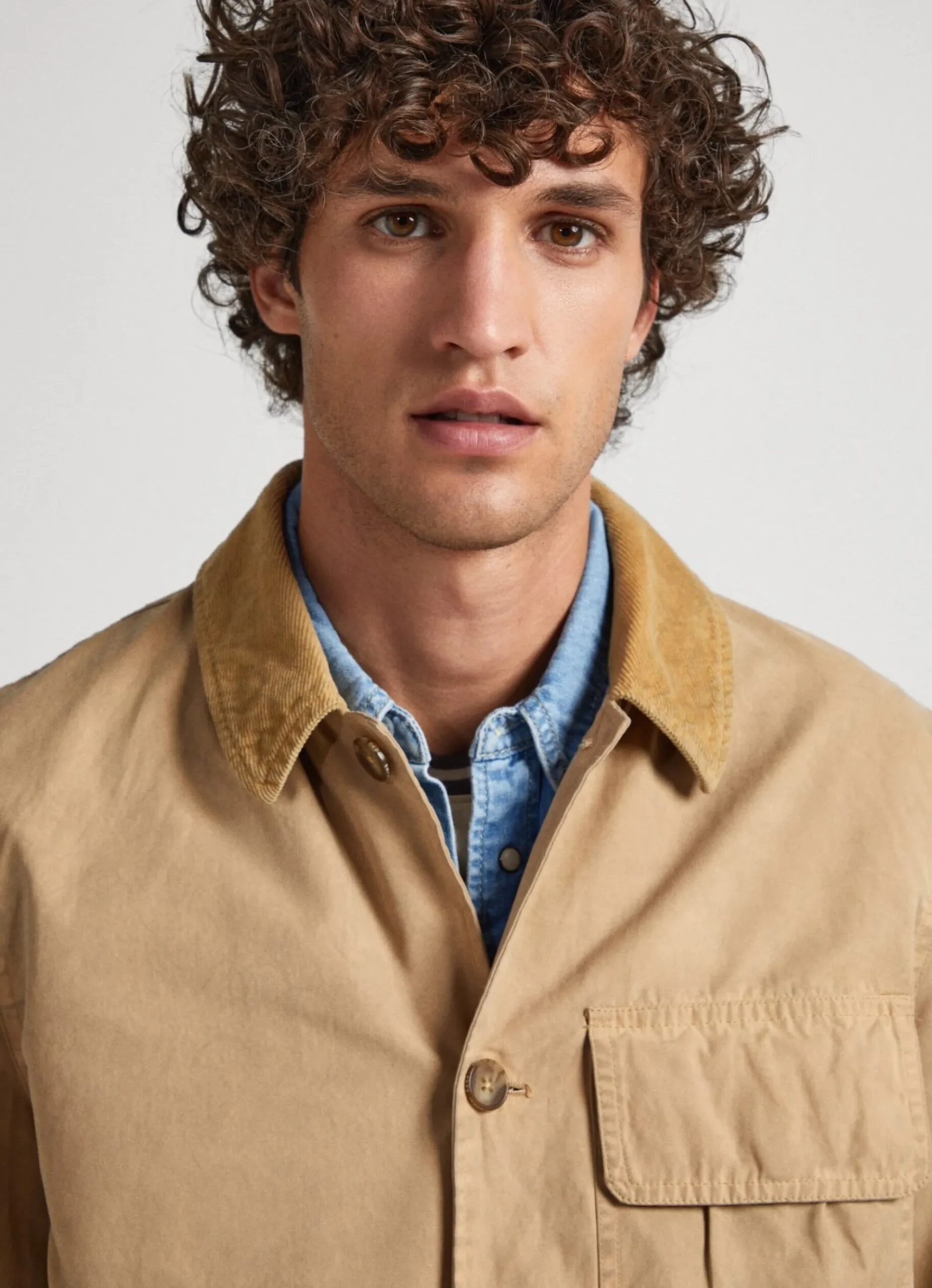 Homem Pepe Jeans Casaco E Jaquetas>Casaco Tipo Carpinteiro