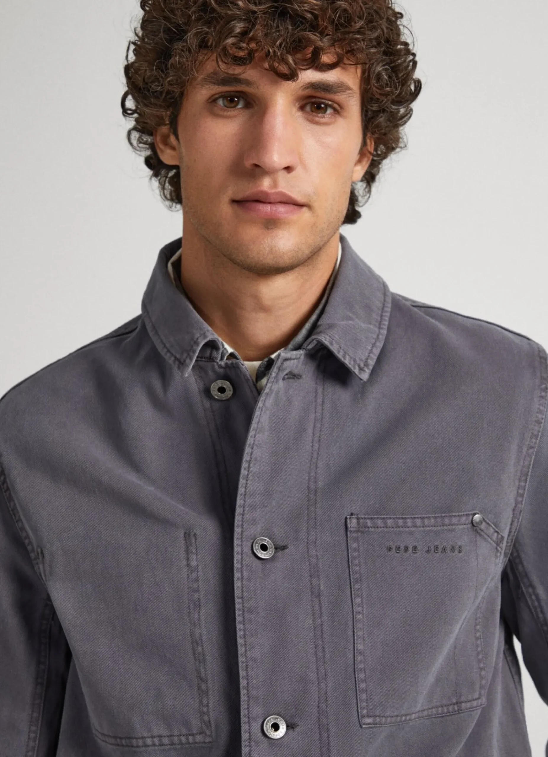 Homem Pepe Jeans Casaco E Jaquetas>Casaco Tipo Carpinteiro