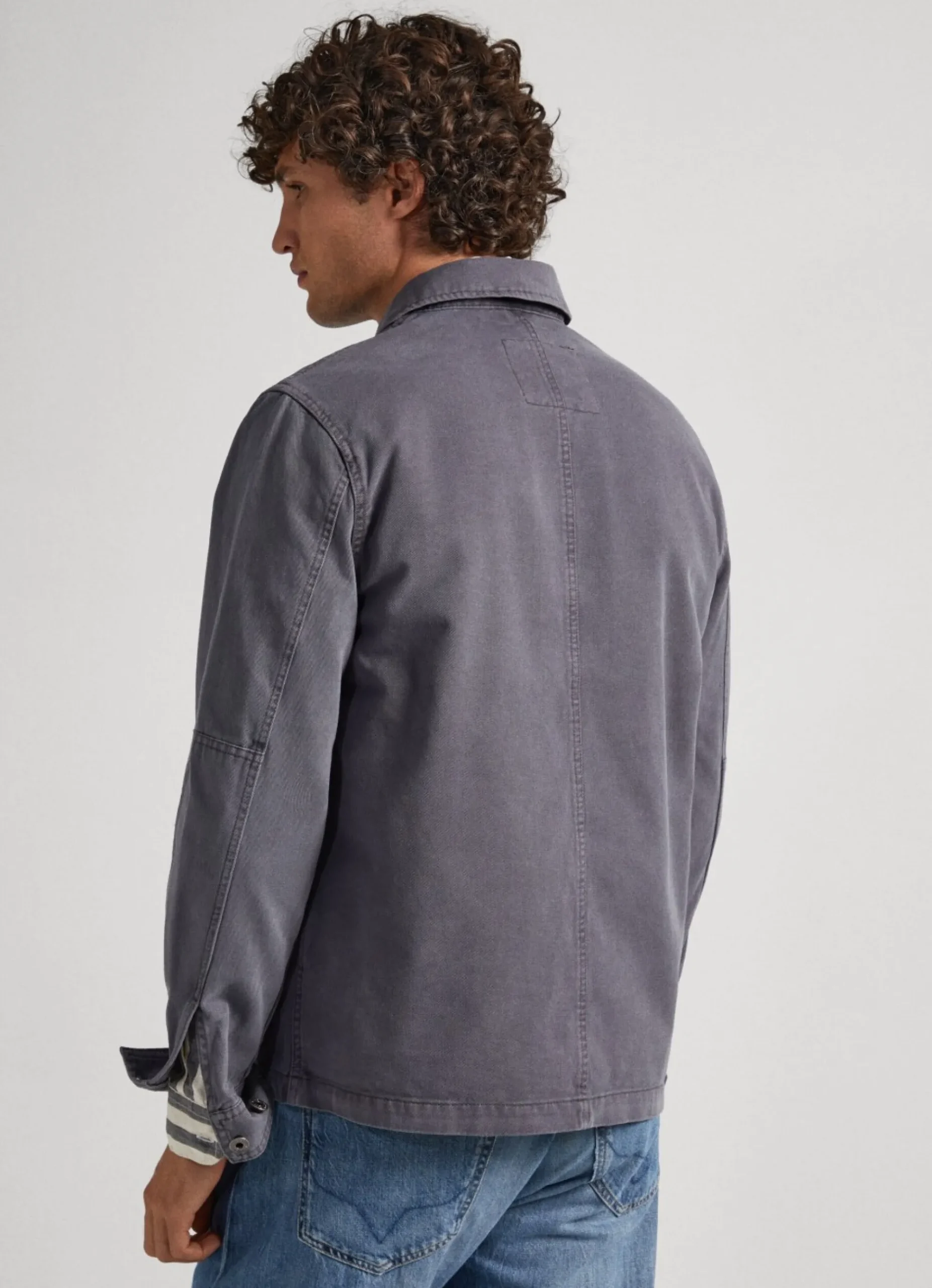 Homem Pepe Jeans Camisas>Casaco Tipo Carpinteiro