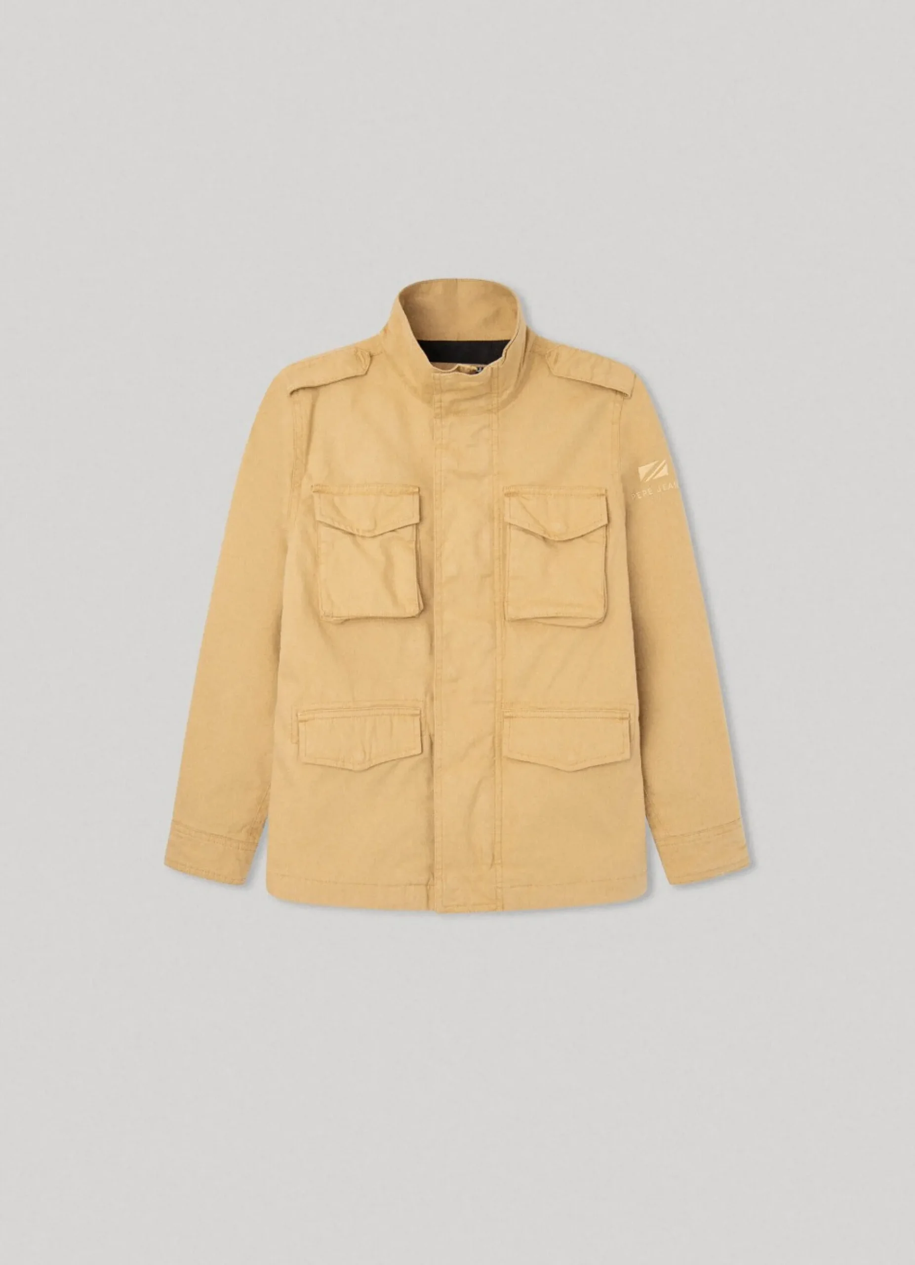Rapaz Pepe Jeans Casaco E Jaquetas>Casaco Utility De Algodao