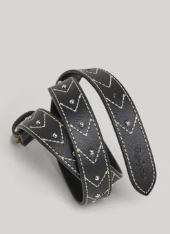 Mulher Pepe Jeans Cintos>Cinto Couro Detalhes Costura