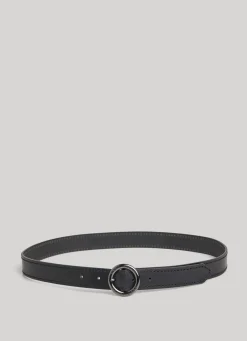 Mulher Pepe Jeans Cintos>Cinto De Couro Fivela Redonda