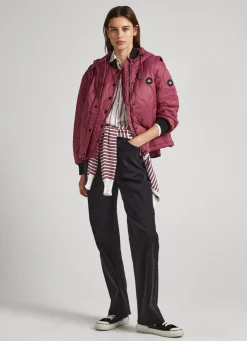 Mulher Pepe Jeans Casaco E Jaquetas>Colete Acolchoado