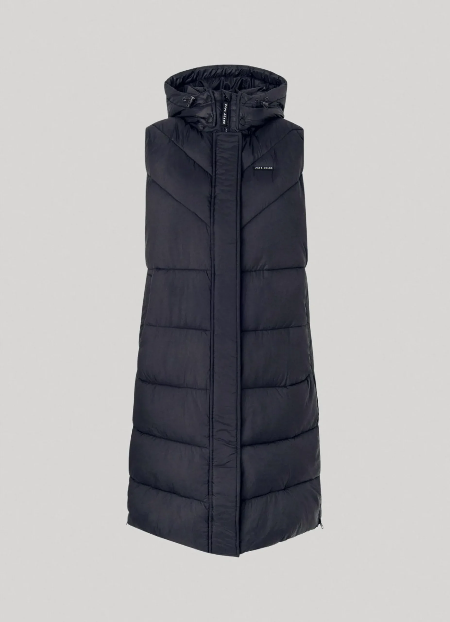 Mulher Pepe Jeans Casaco E Jaquetas>Colete Acolchoado Com Capuz