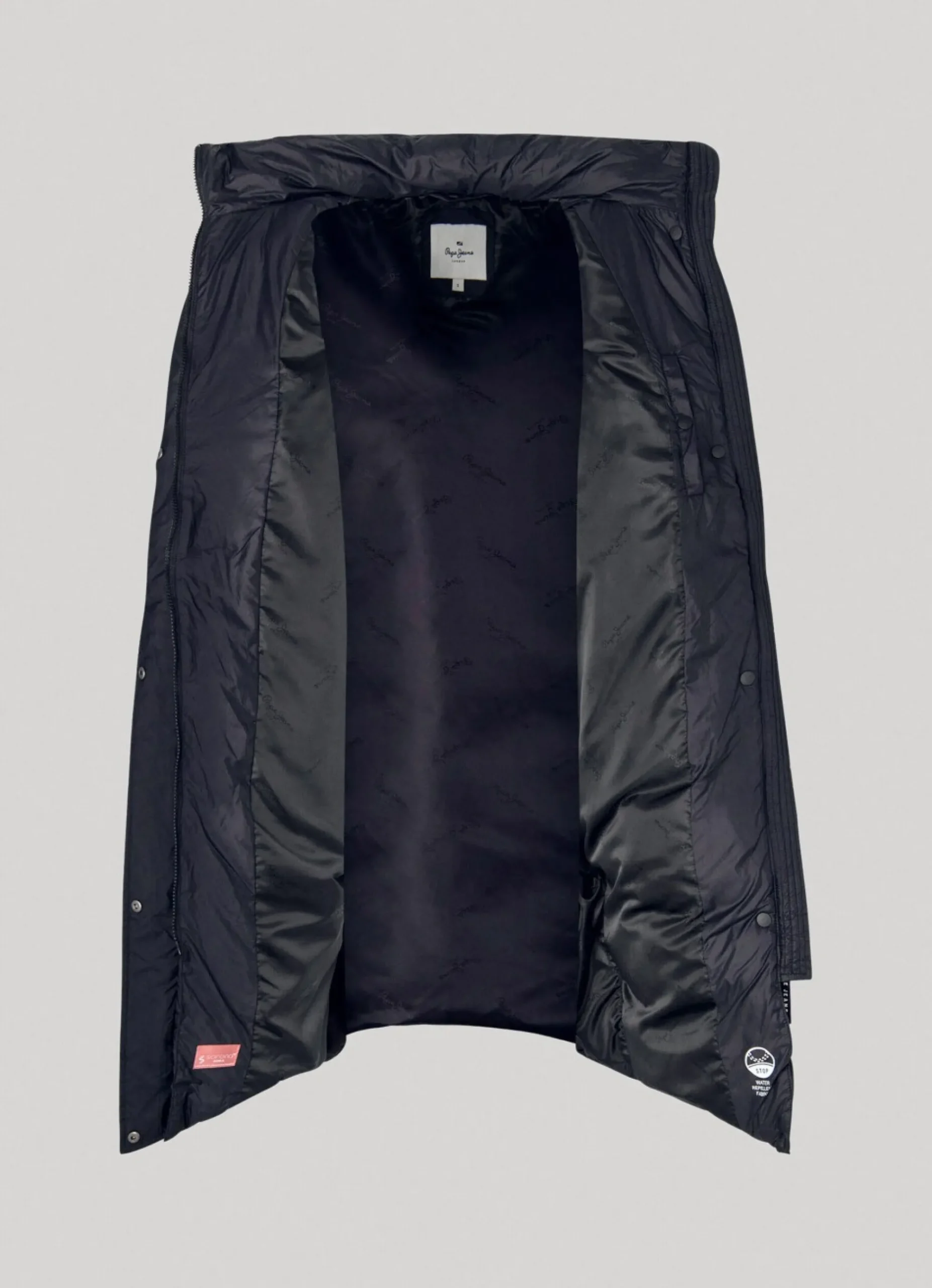 Mulher Pepe Jeans Casaco E Jaquetas>Colete Acolchoado Com Capuz