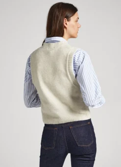 Mulher Pepe Jeans Malhas E Cardigans><noscript><img width=