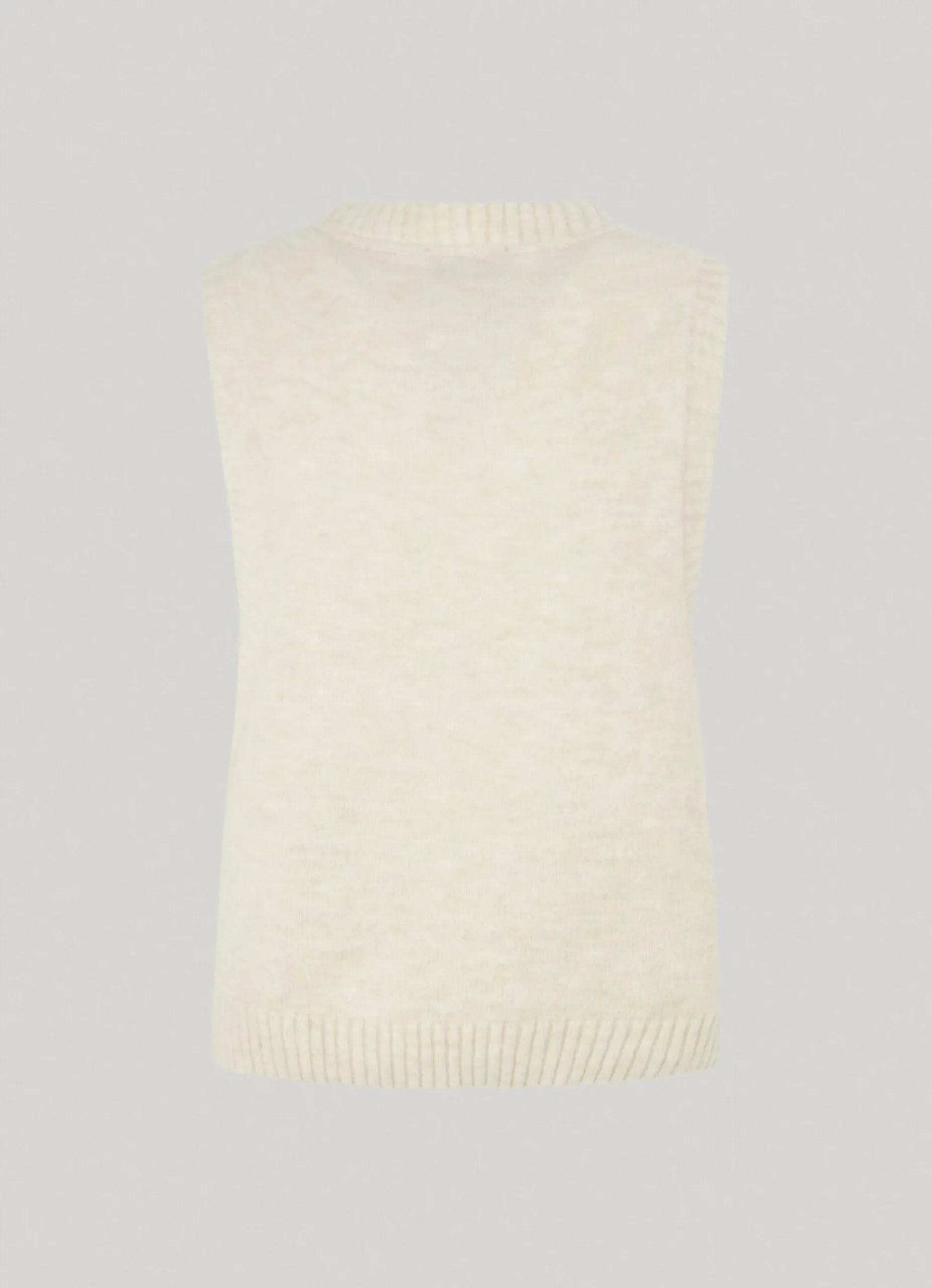 Mulher Pepe Jeans Malhas E Cardigans>Colete De Malha Logo Estampado
