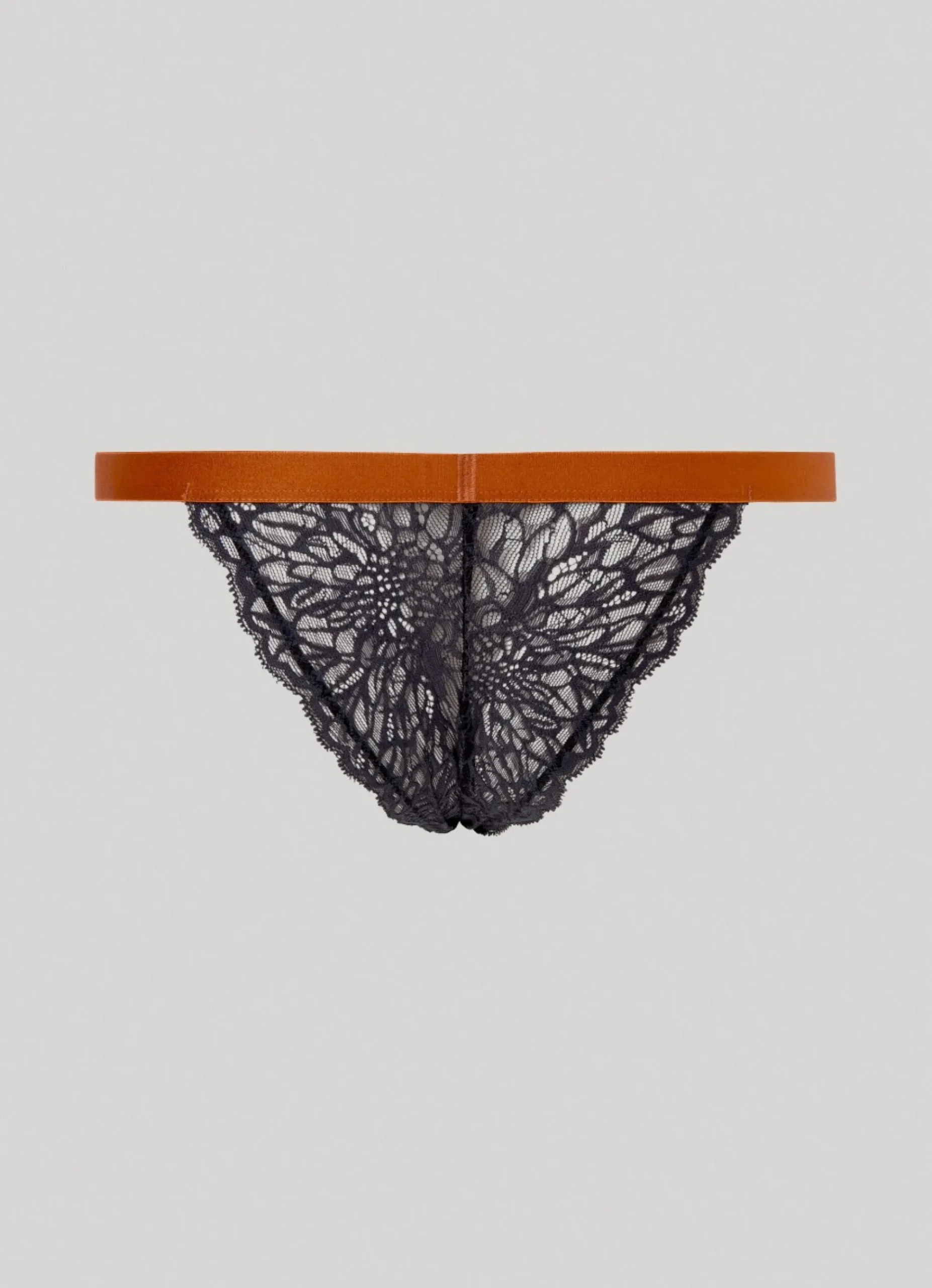 Mulher Pepe Jeans Underwear>Cueca Veludo Com Renda