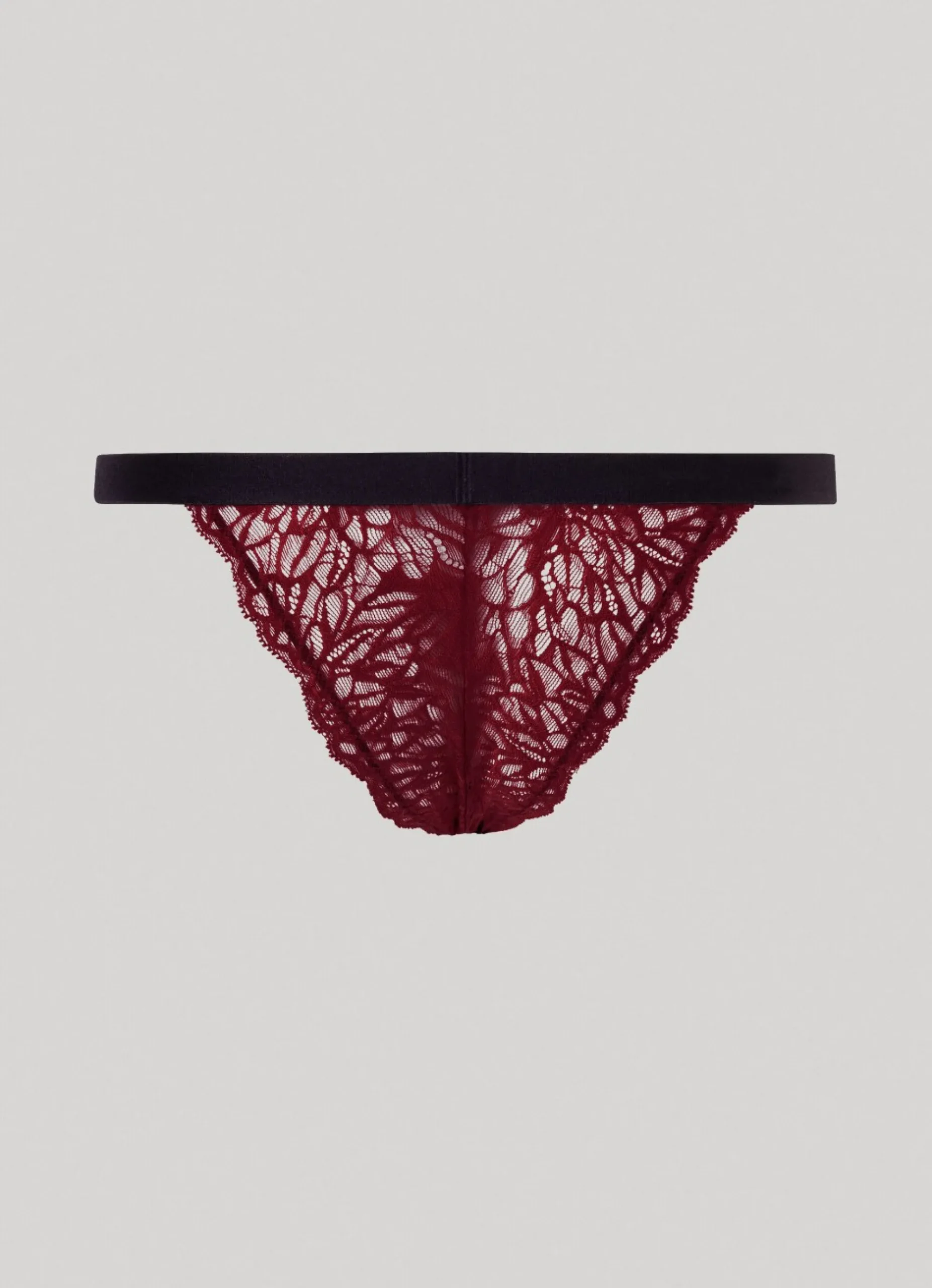 Mulher Pepe Jeans Underwear>Cueca Veludo Com Renda