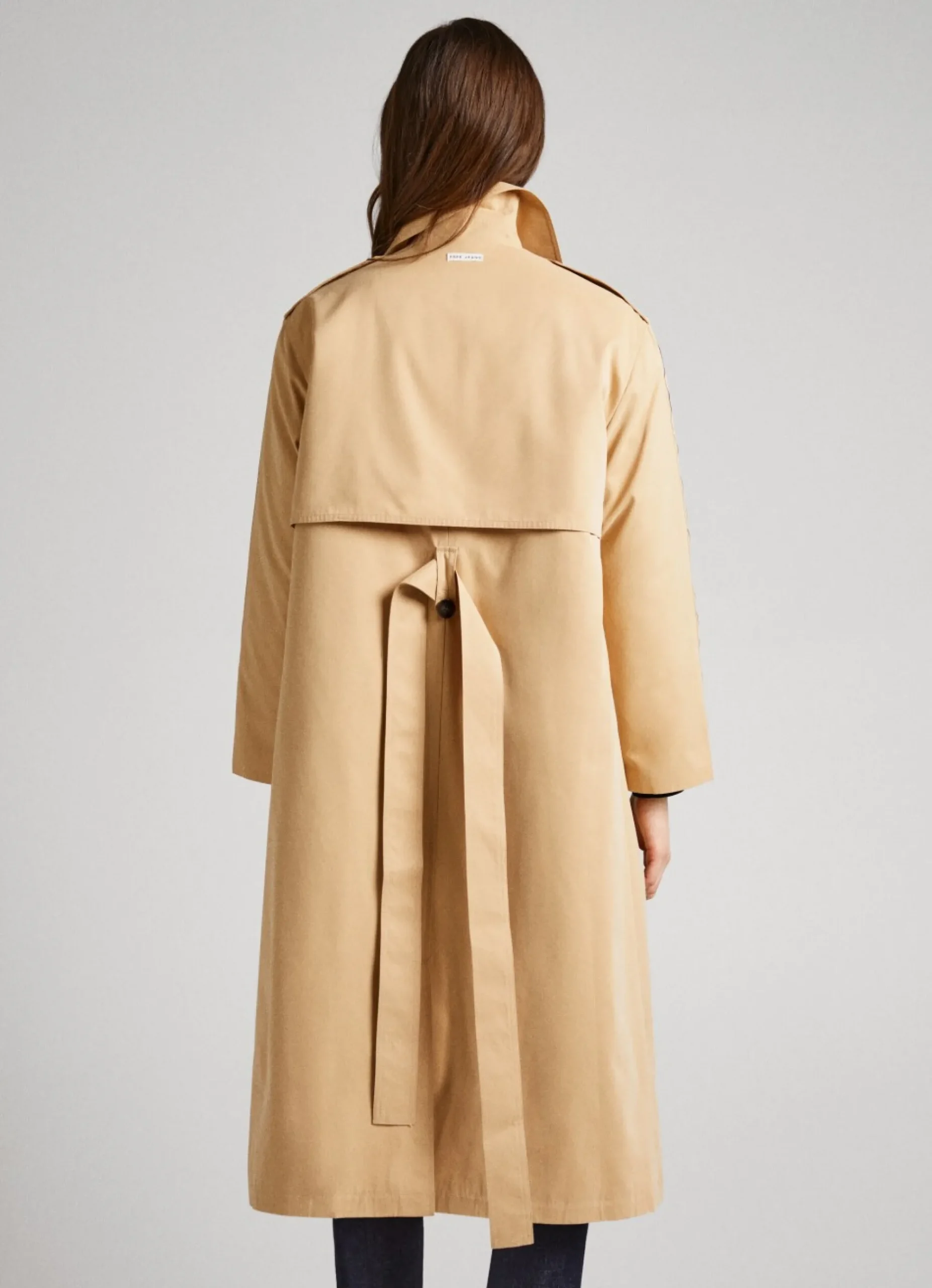 Mulher Pepe Jeans Casaco E Jaquetas>Gabardina Classica Relaxed Fit
