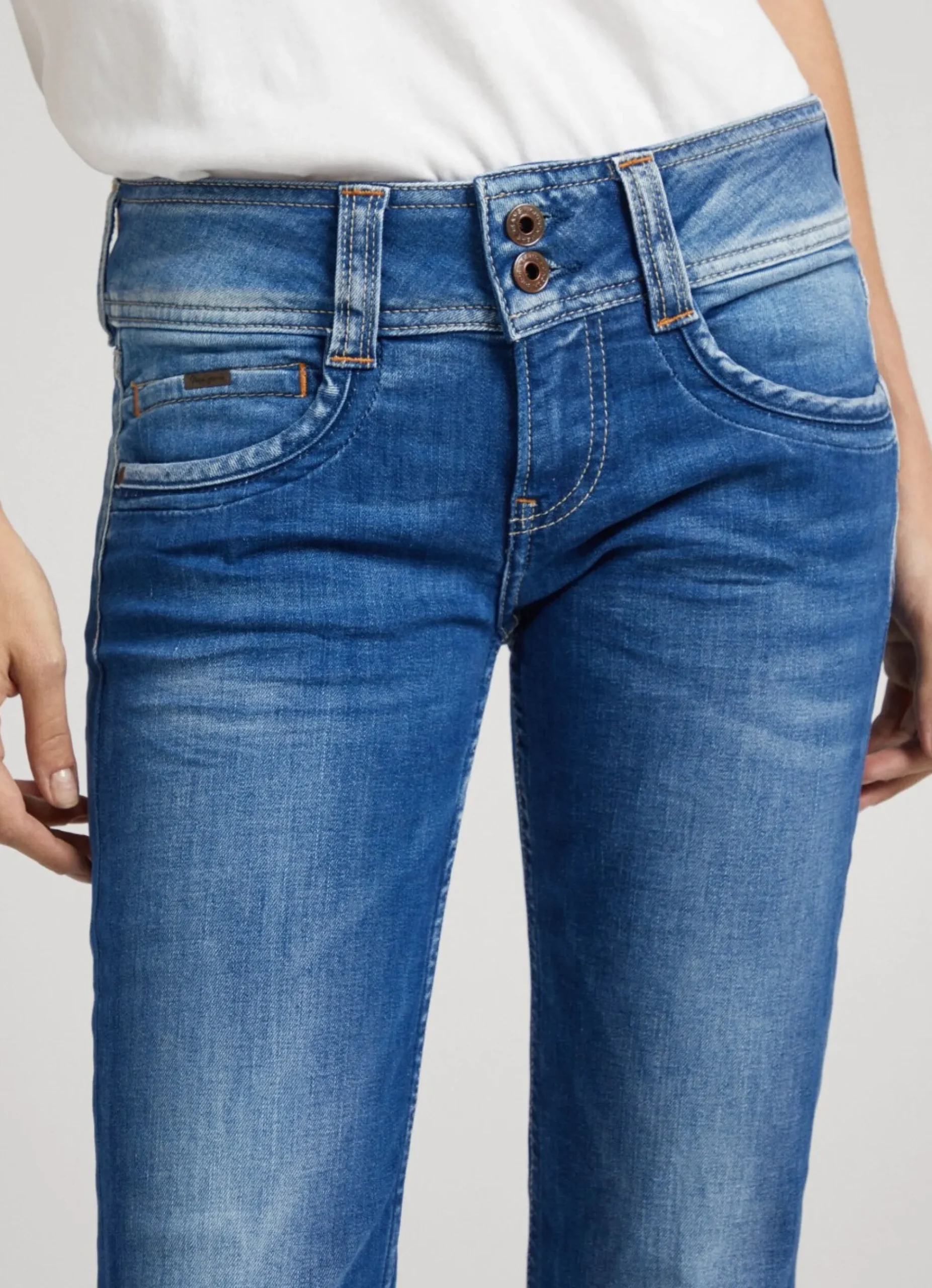 Mulher Pepe Jeans Straight>Jean Gen Fit Regular Medium Rise