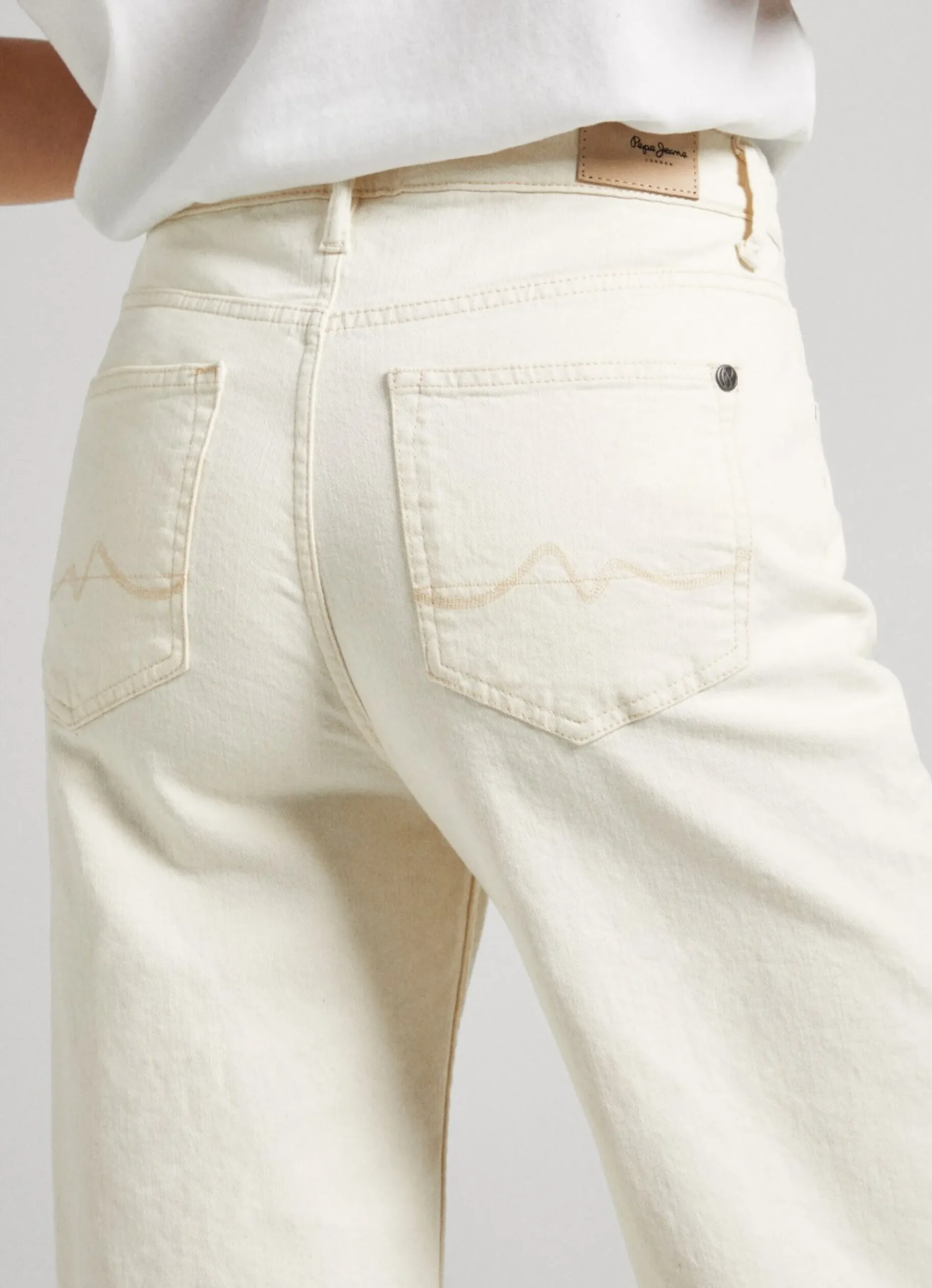 Mulher Pepe Jeans Trends>Jean Lexa Sky Fit Wide High Waist