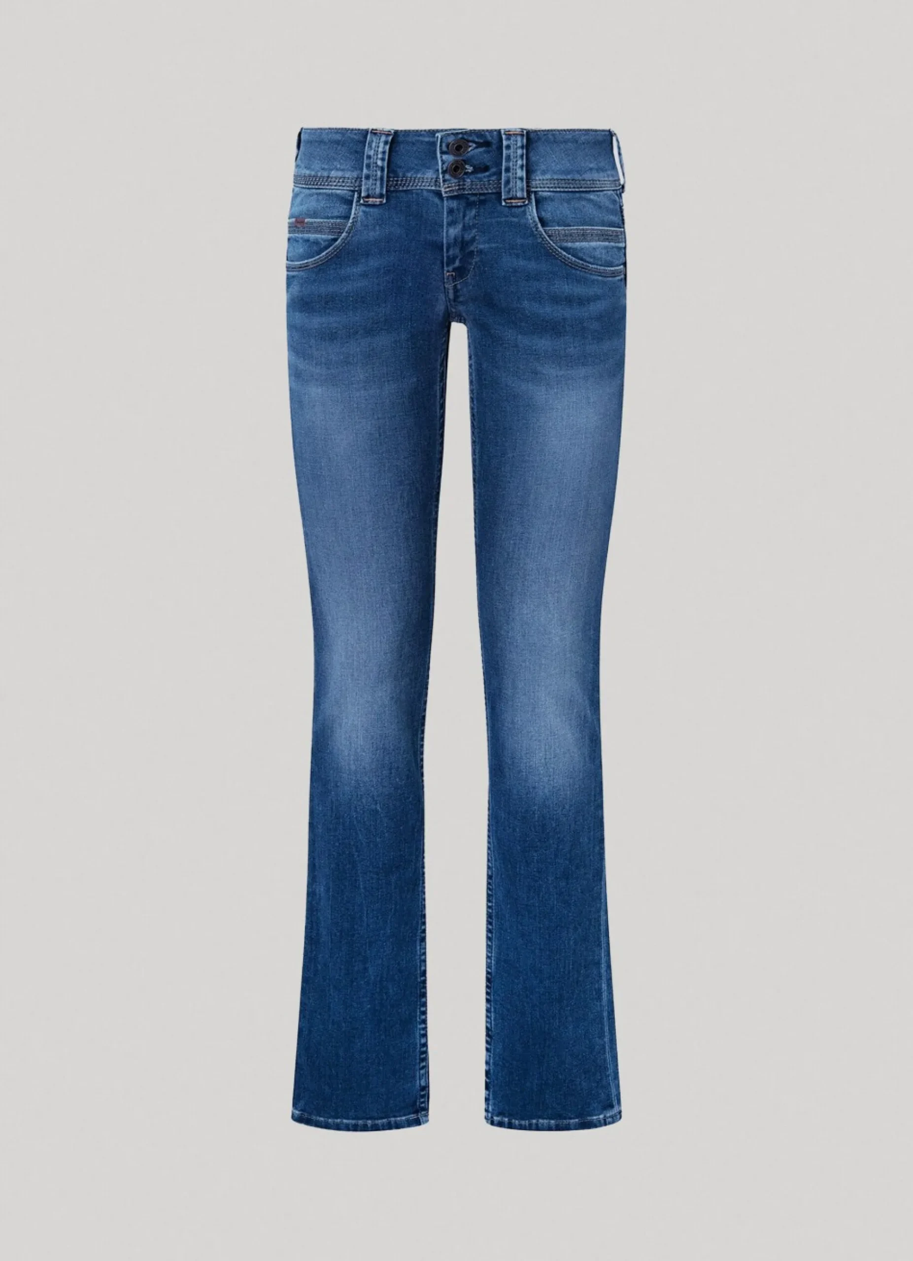 Mulher Pepe Jeans Straight>Jean Venus Regular Fit Low Rise
