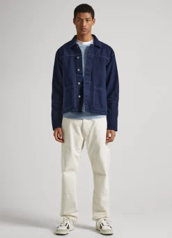 Homem Pepe Jeans Trends>Jeans Adams Relaxed Fit Mid-Rise